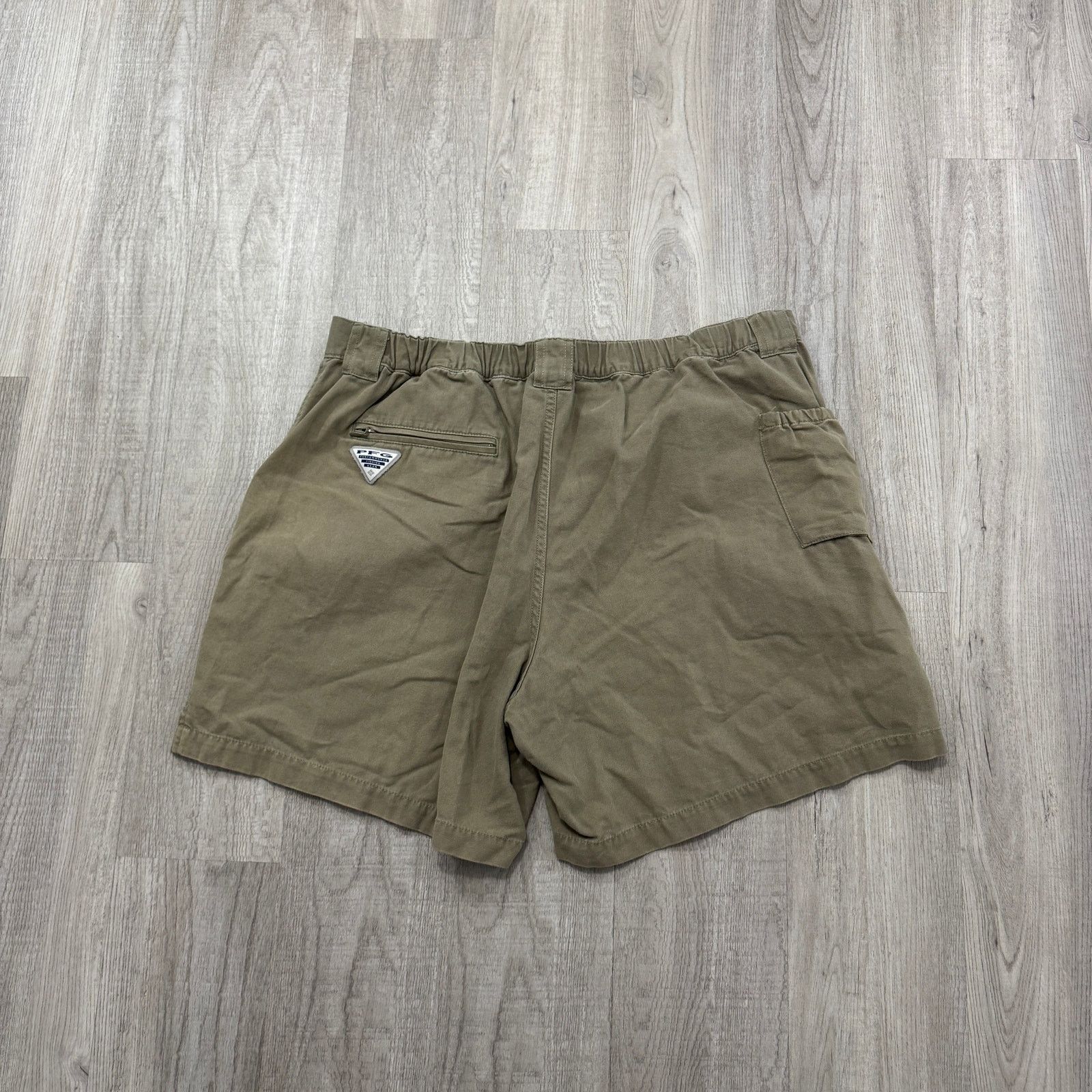 Columbia Columbia PFG Cargo Shorts Men's Extra Large XL Green Faded Size US 38 / EU 54 - 5 Thumbnail