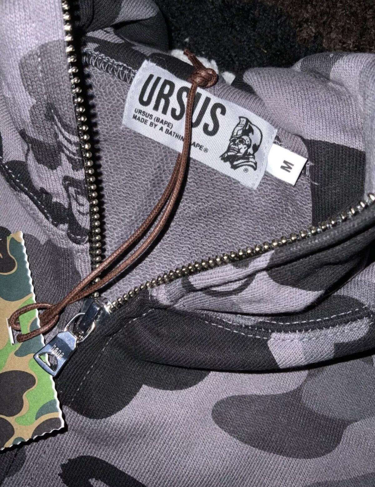 Bape A Bathing Ape Ursus Camo Full Zip Hoody Size US M / EU 48-50 / 2 - 6 Thumbnail