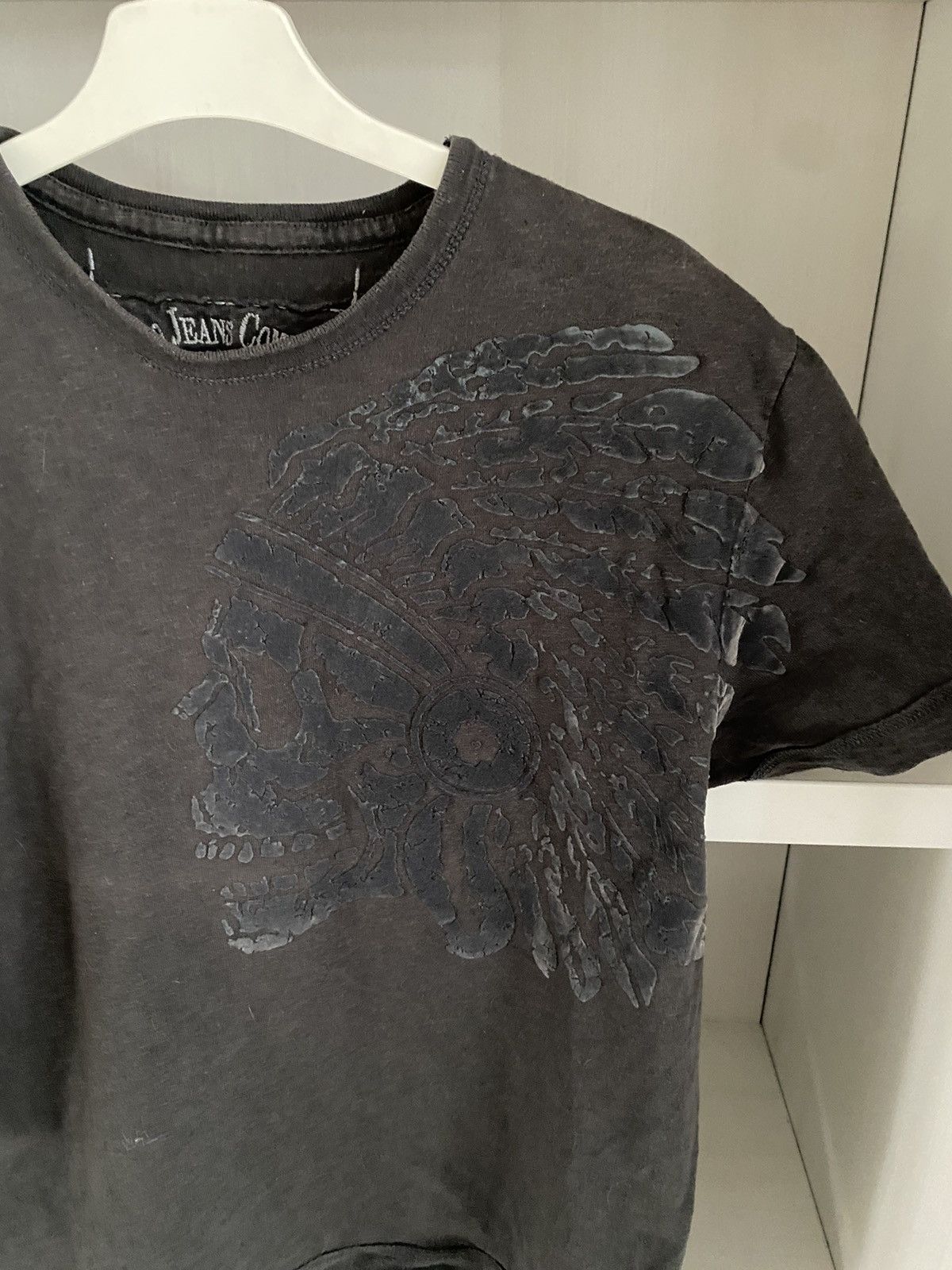 Polo Ralph Lauren Vintage Polo Jeans Co Crazy T-shirt Embrioned Indian Y2K Size US L / EU 52-54 / 3 - 3 Thumbnail