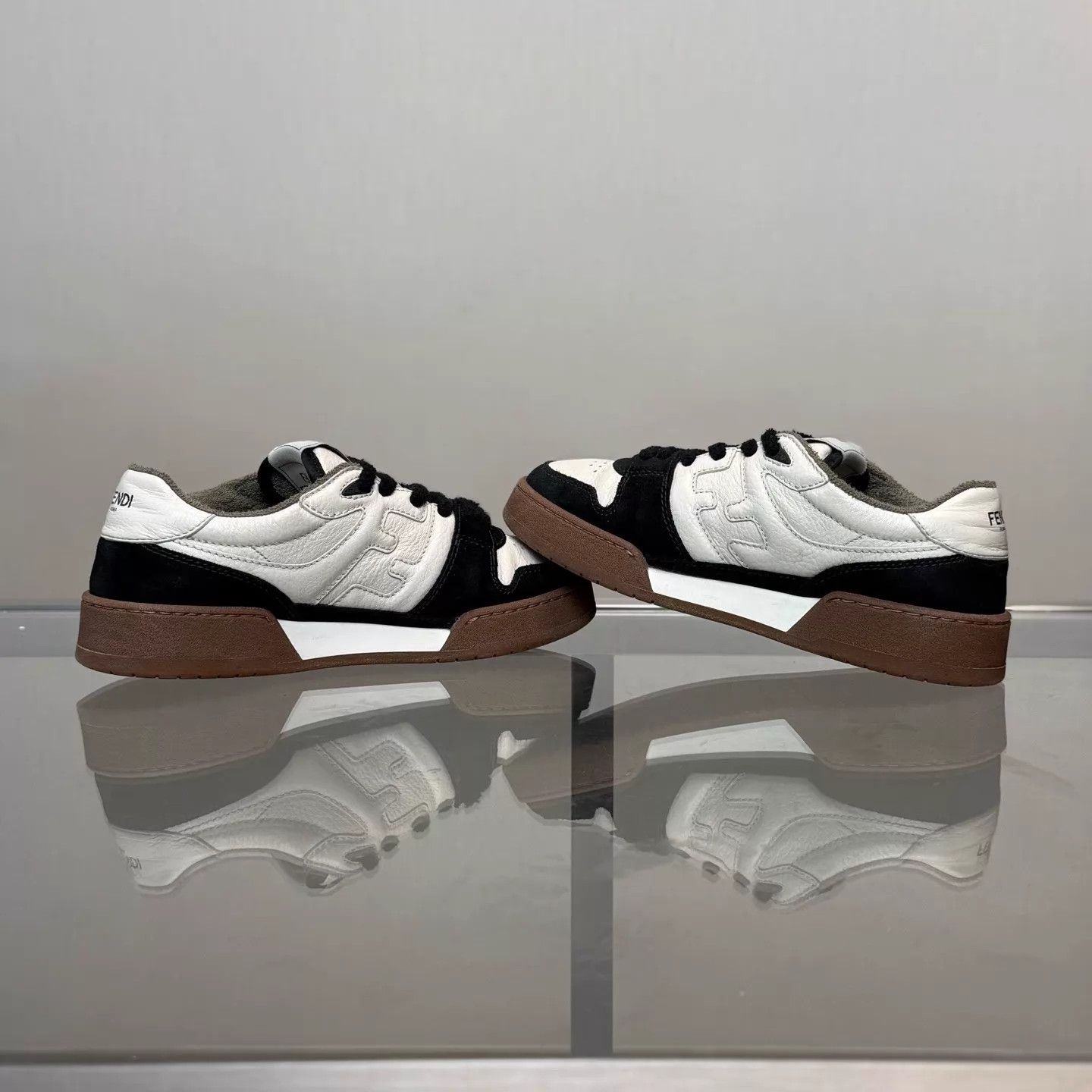 Fendi Fendi Match Sneakers Women's 38 B/W/B 98 (Replaced Insole) Size US 7.5 / IT 37.5 - 6 Thumbnail