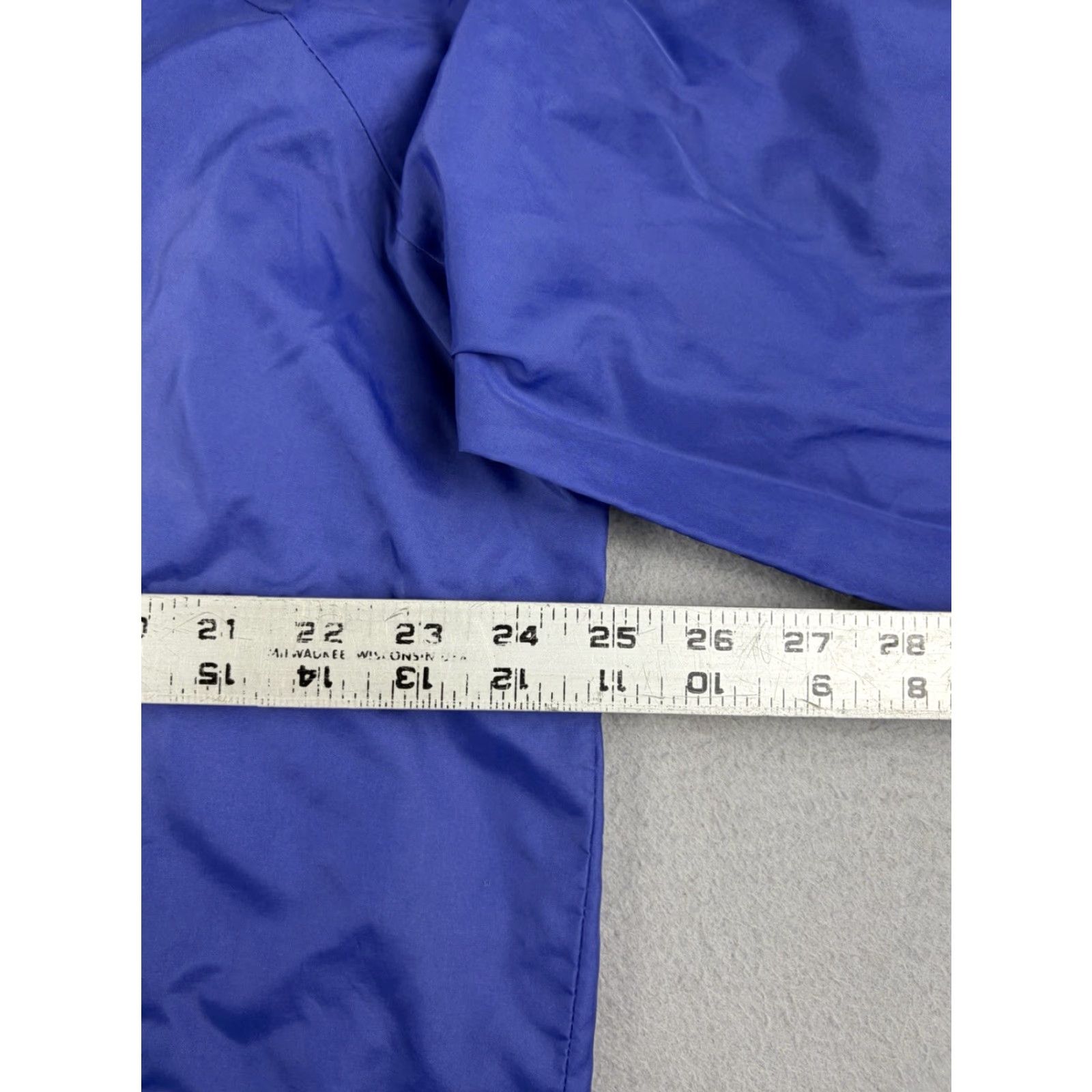 Gap VINTAGE GAP Windbreaker Jacket Men L Blue Nylon Hooded Zipper 90s Outdoor Lightweight Anorak 100% Nylon Size US L / EU 52-54 / 3 - 6 Thumbnail