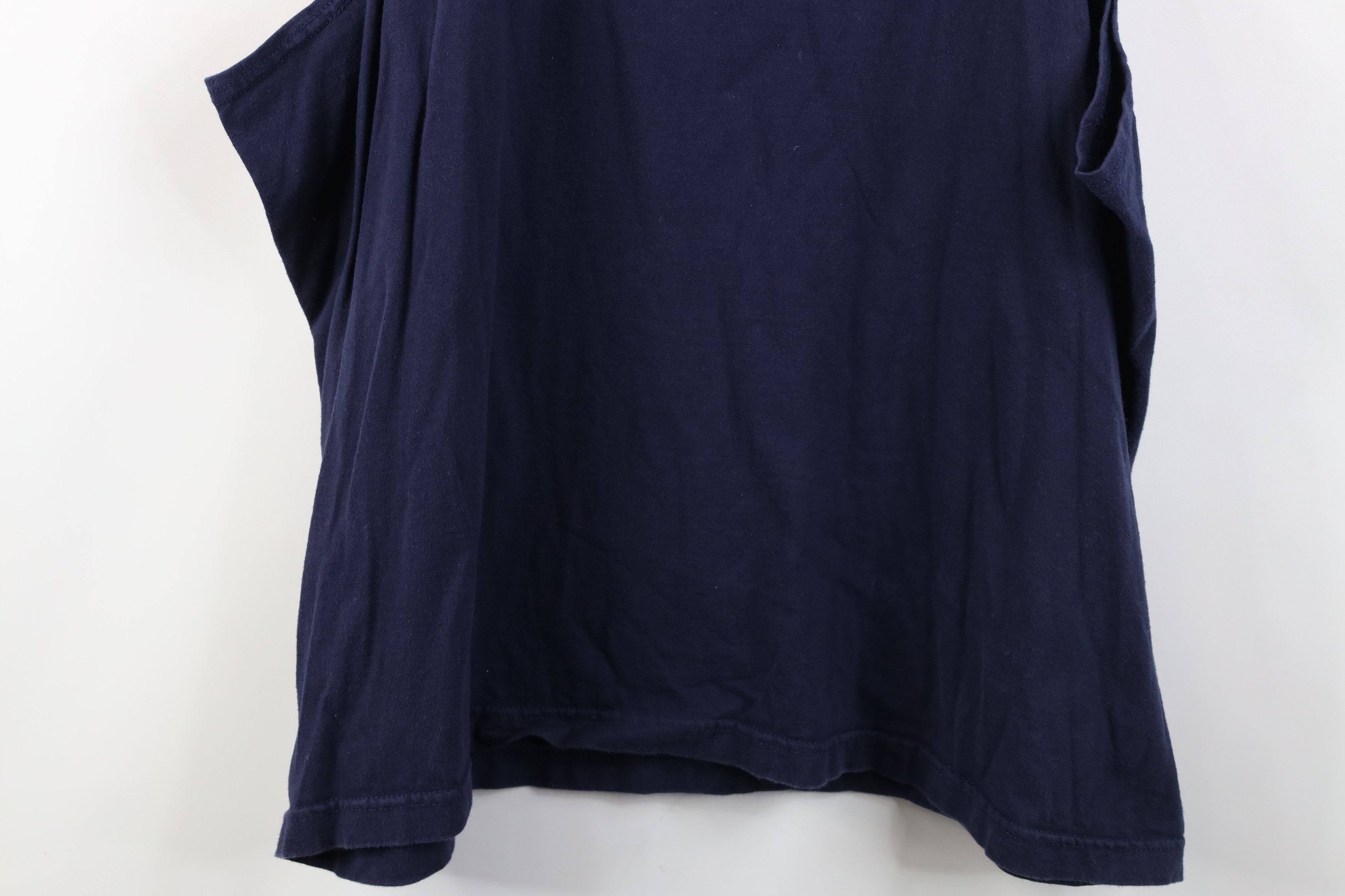 Vintage Vintage 90s Streetwear Tank Top T-Shirt Navy Blue Cotton USA Size US XL / EU 56 / 4 - 10 Thumbnail