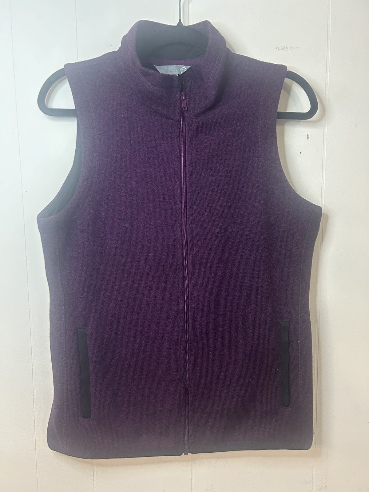 Sears Sears, Size 8, Purple Vest, Full Front Zipper With Pockets Size S / US 4 / IT 40 - 2 Thumbnail