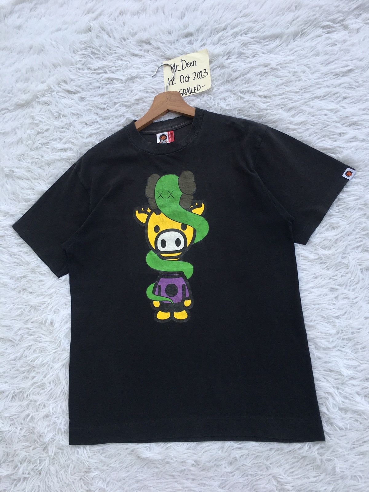 Bape × Kaws Vintage SS2006 Bape x Kaws Baby Milo Giraffe Tee Size US M / EU 48-50 / 2 - 4 Thumbnail