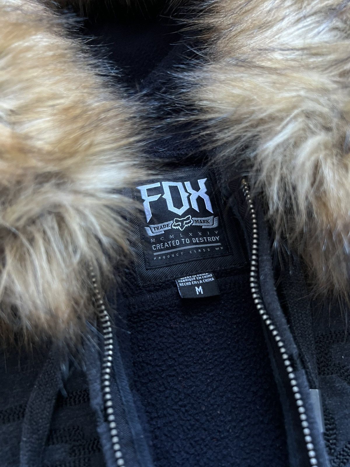 Hysteric Glamour Fox Racing Faux Fur Y2k Zip Hysteric Glamour LGB If Six Was Size US M / EU 48-50 / 2 - 7 Thumbnail