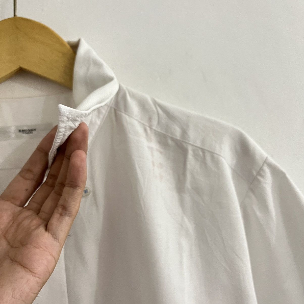 Yohji Yamamoto Sacsny - Basic White Formal Shirt Size US L / EU 52-54 / 3 - 5 Thumbnail