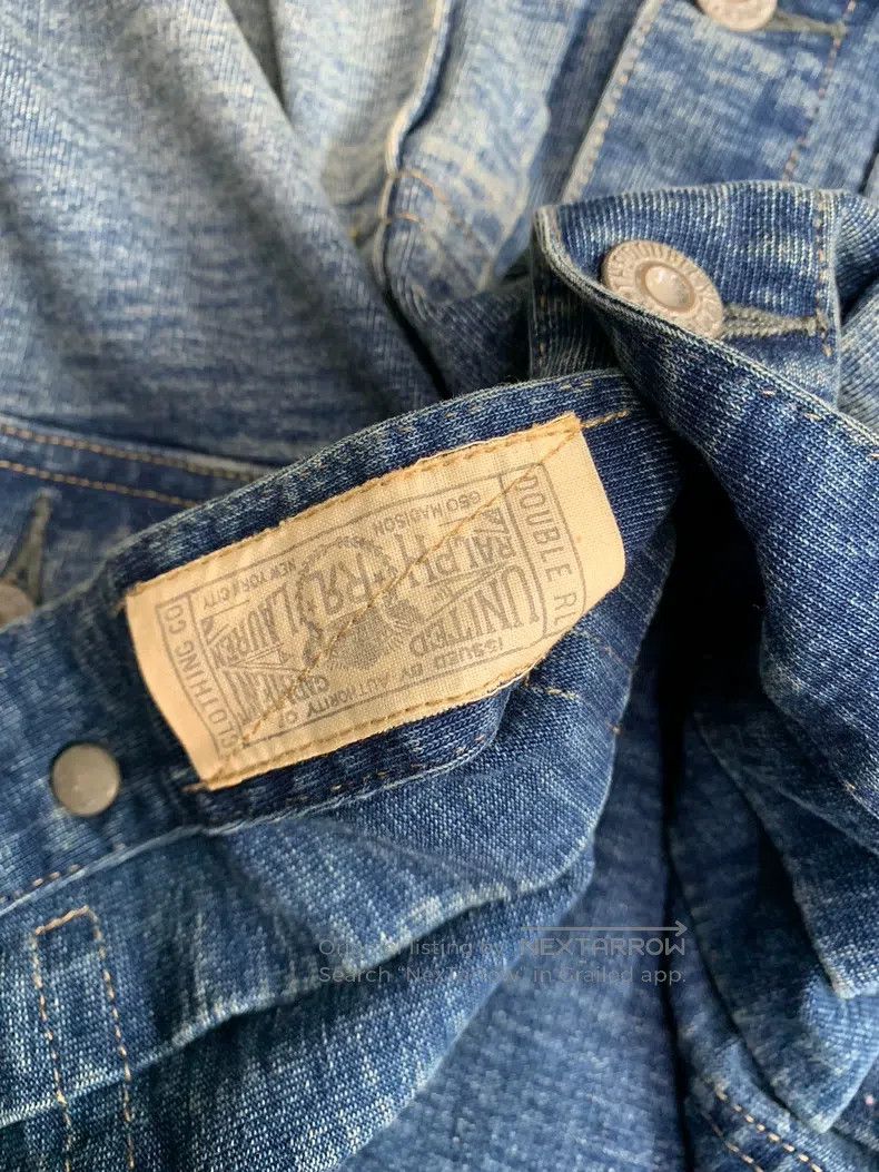 RRL Ralph Lauren RRL Ralph Lauren Indigo cotton ultra soft denim jacket Size US M / EU 48-50 / 2 - 6 Thumbnail