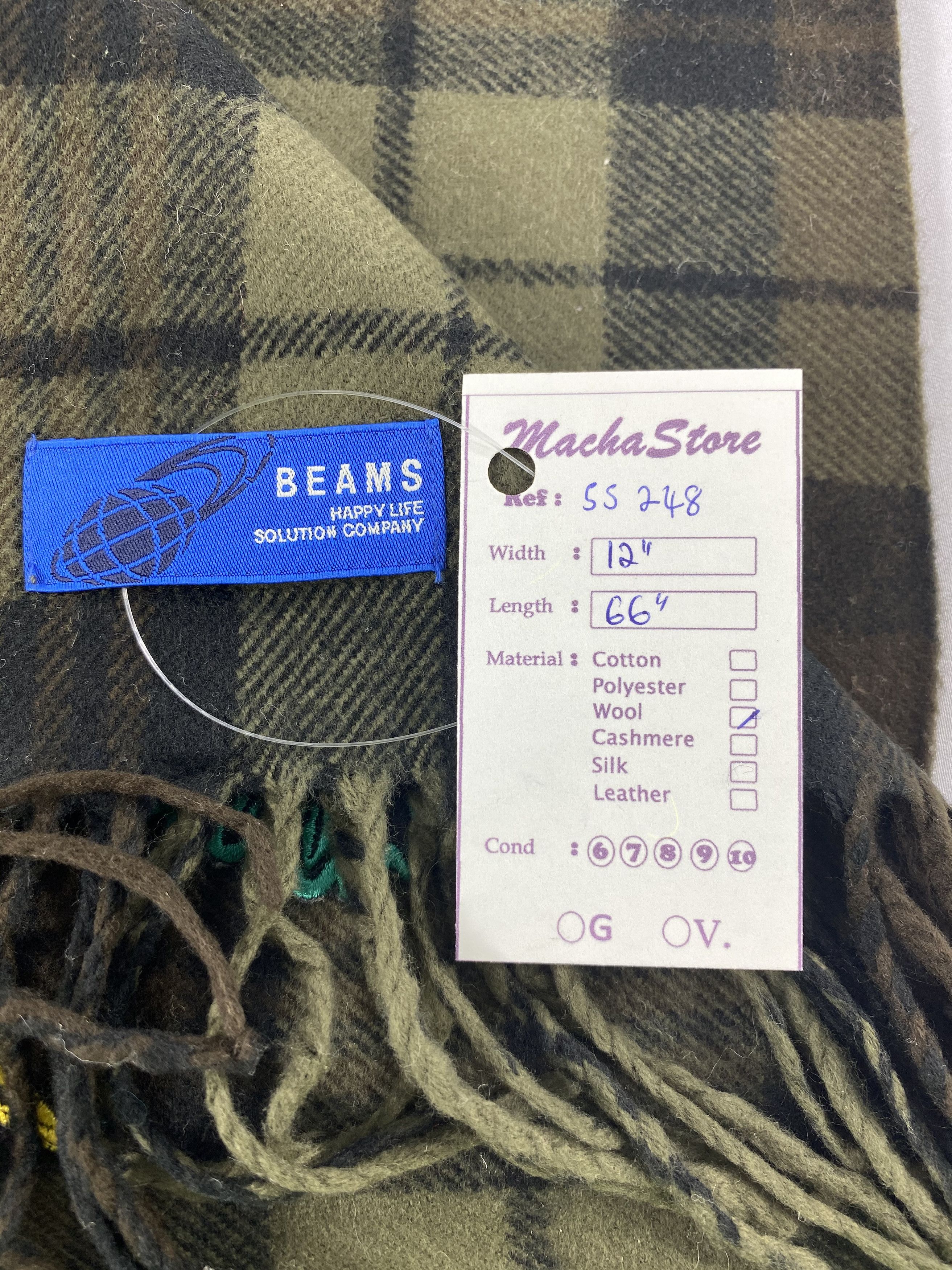 Beams Plus Beams Scarf / Muffler / Neckwear Size ONE SIZE - 5 Thumbnail