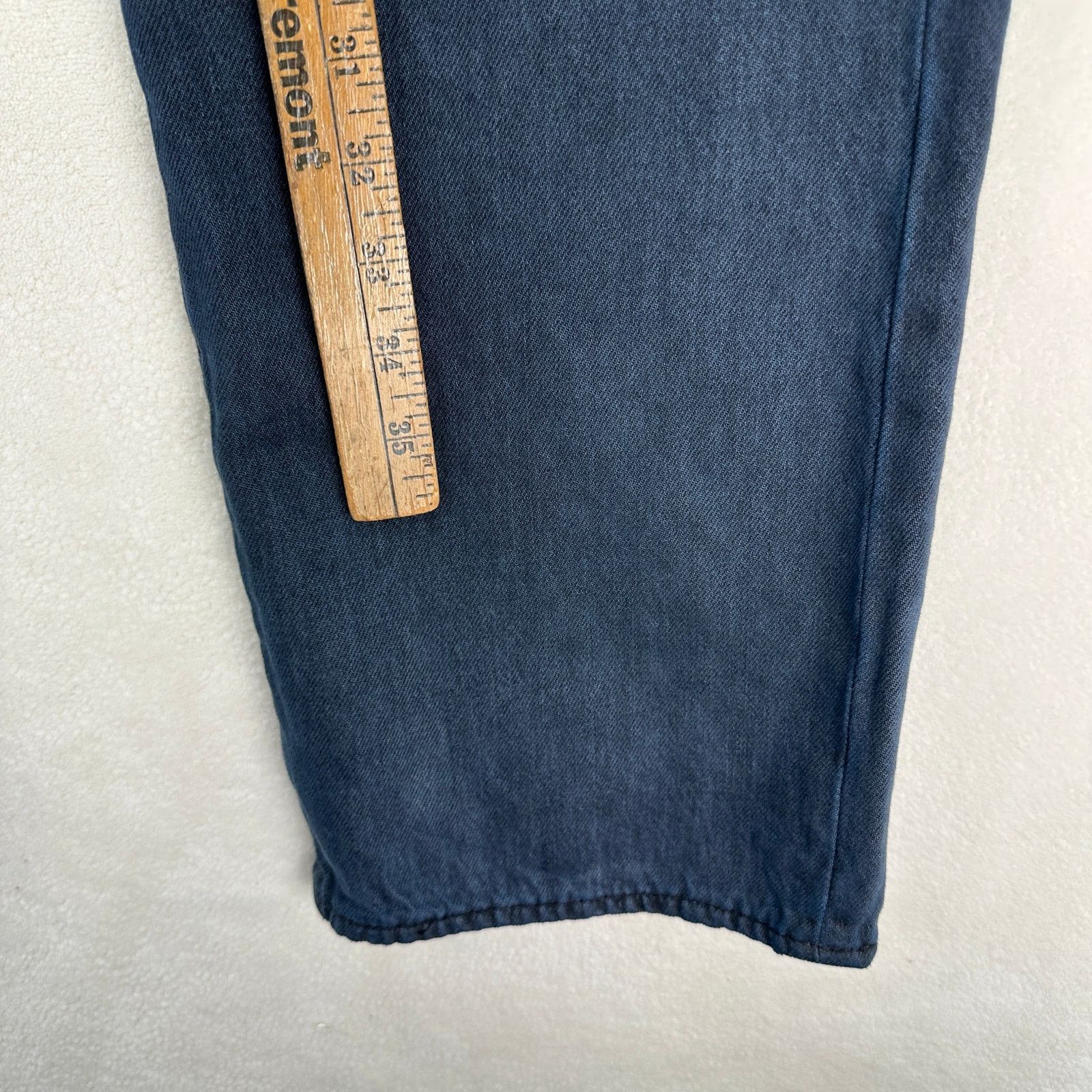 Levi's LEVI'S 501 VINTAGE STYLE MEN'S 36X32 DARK WASH STRAIGHT LEG Size US 36 / EU 52 - 6 Thumbnail