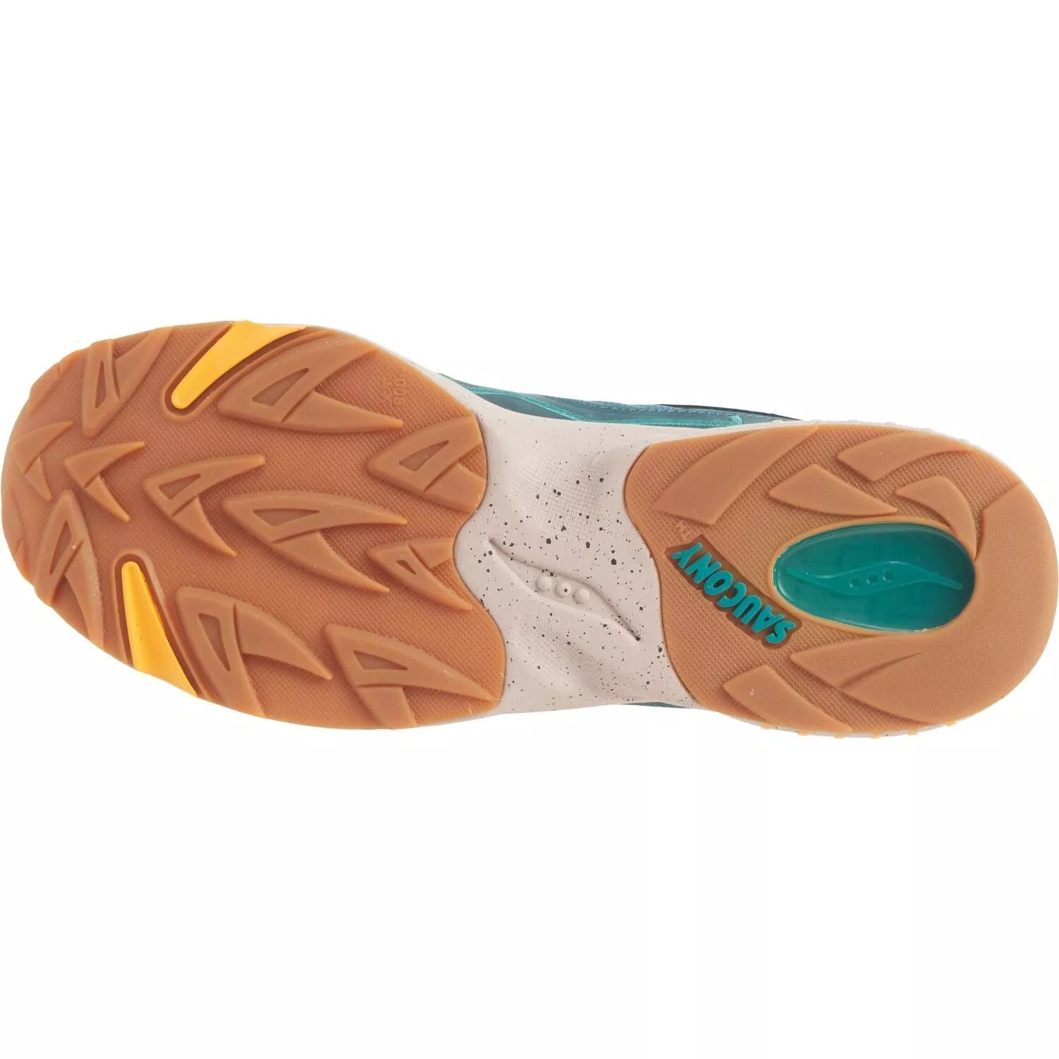 Saucony 3D Grid Hurricane Green/Orange Size US 9 / EU 42 - 6 Thumbnail