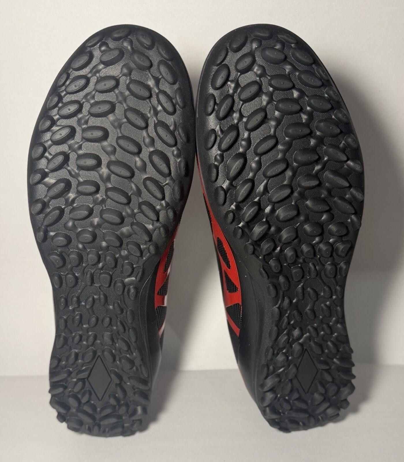 The Unbranded Brand Unbranded Soccer Cleats Crushed Studs Training Black/ Red Size ONE SIZE - 5 Thumbnail