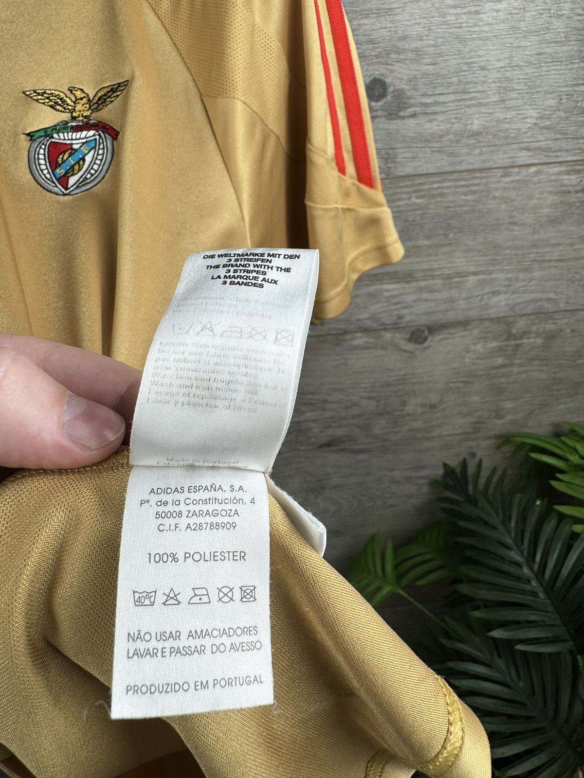 Adidas ADIDAS BENFICA 2003 2004 THIRD SHIRT FOOTBALL SOCCER JERSEY Size US S / EU 44-46 / 1 - 6 Thumbnail