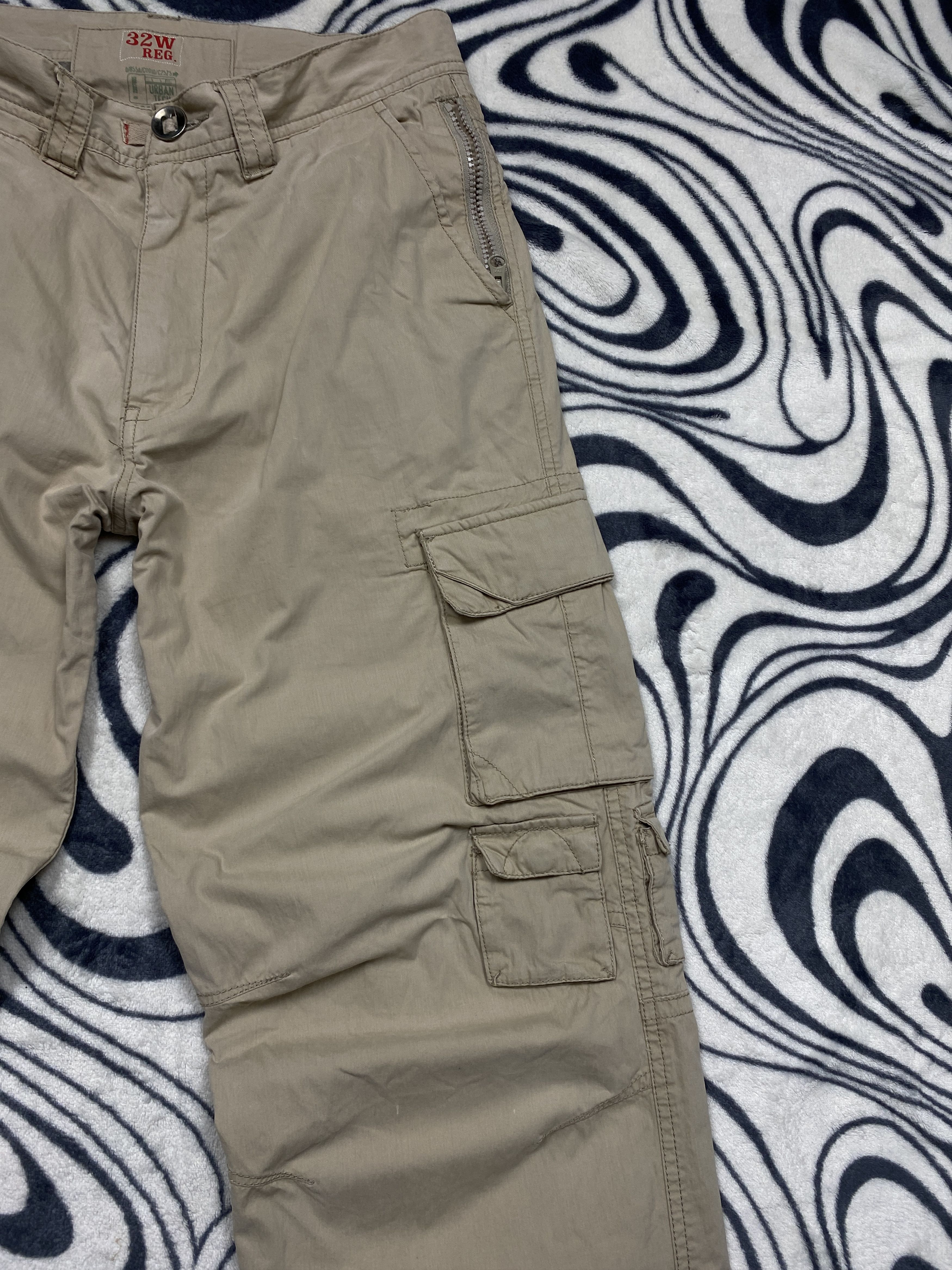 20471120 Vintage Military Cargo Pants Y2K Double Knee Size US 32 / EU 48 - 4 Thumbnail