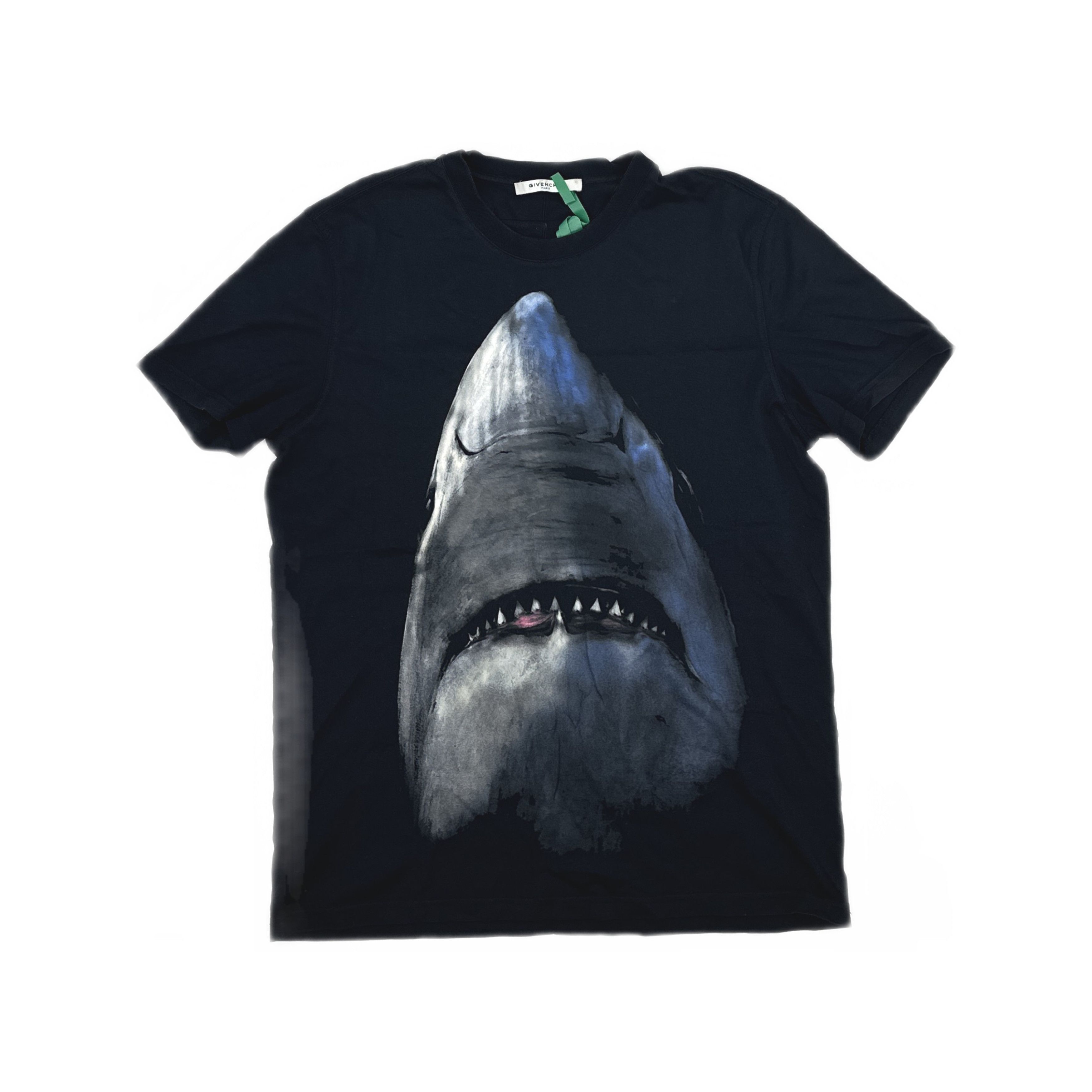 Givenchy Givenchy Shark Print T-Shirt Size L Size US L / EU 52-54 / 3 - 1 Thumbnail