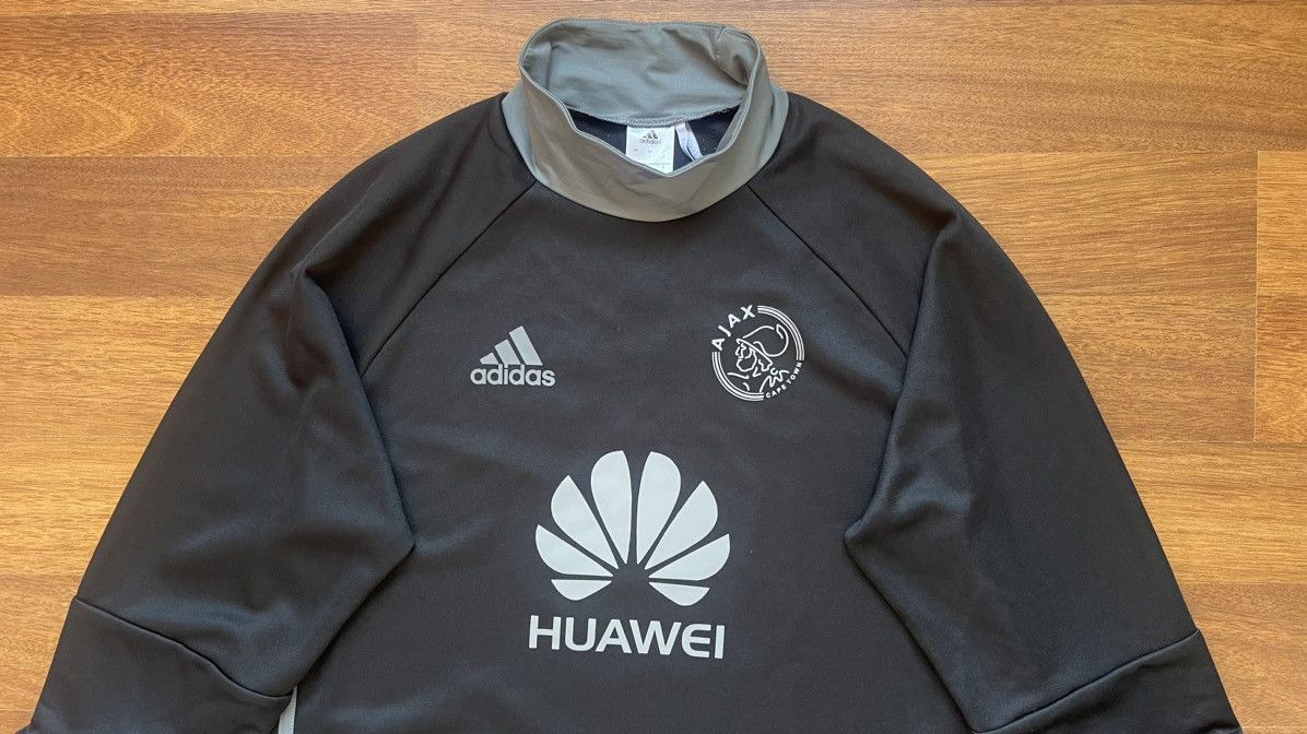 Adidas AJAX ADIDAS 2016/2017 FOOTBALL SOCCER TRAINING TRACK TOP Size US L / EU 52-54 / 3 - 2 Thumbnail