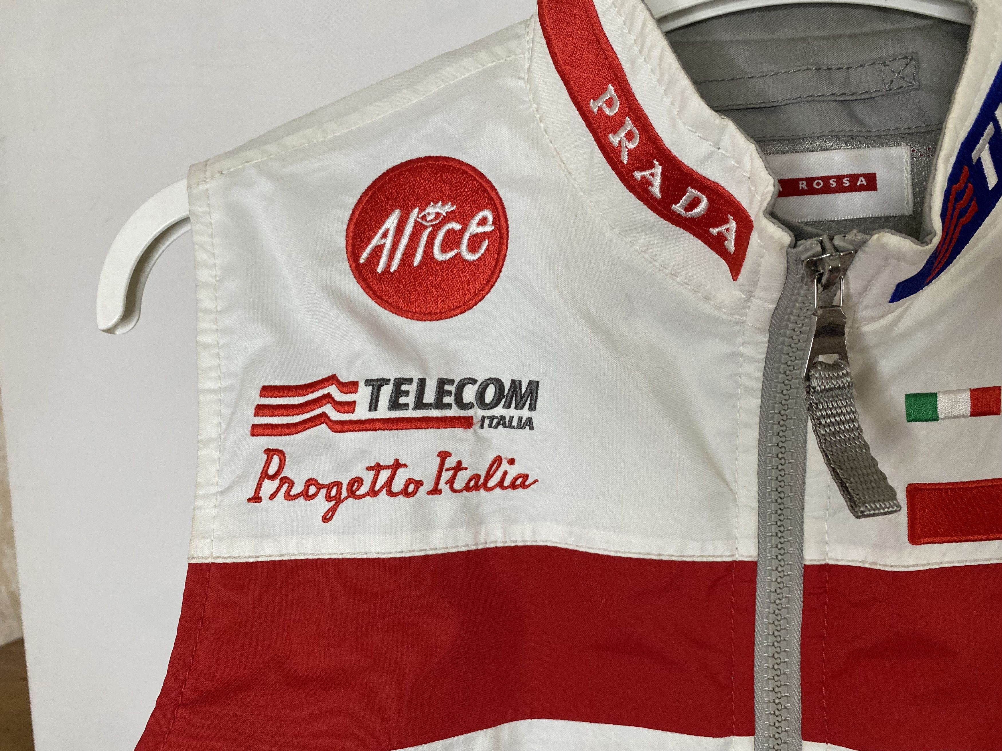 Prada × Vintage PRADA LUNA ROSSA CHALLENGE 2003 YACHTING RACING VEST JACKET Size M / US 6-8 / IT 42-44 - 5 Thumbnail