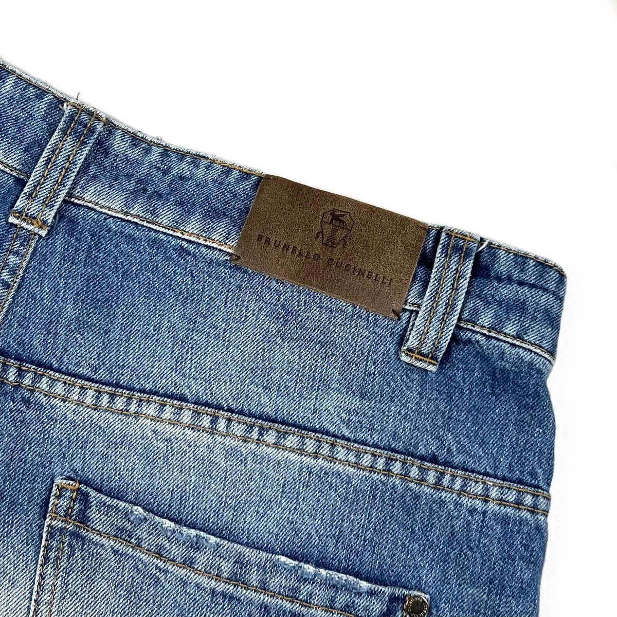Brunello Cucinelli Auth Women’s Brunello Cucinelli Luxury Jeans Size USA 10 Size 32" / US 10 / IT 46 - 9 Thumbnail