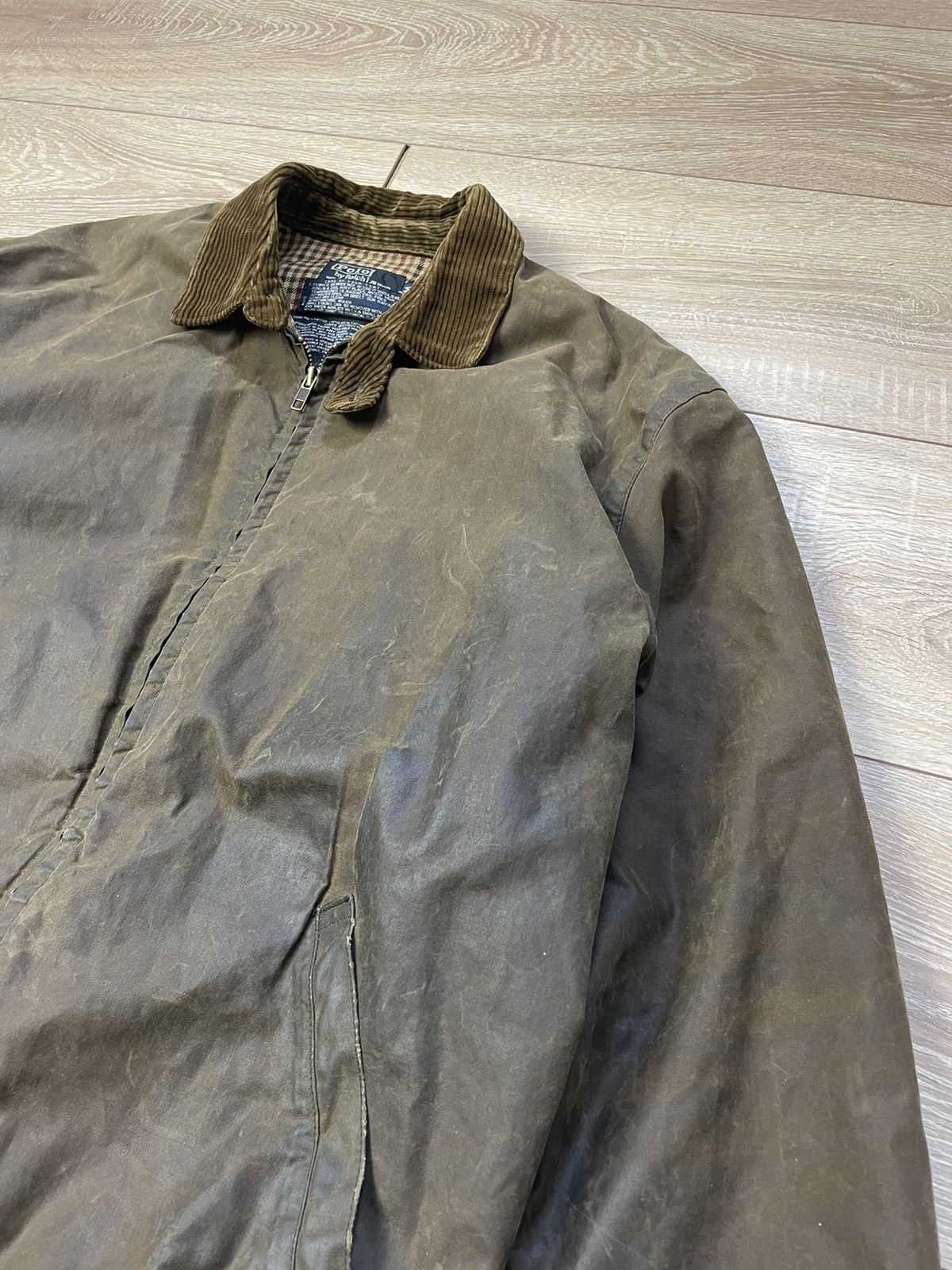 Vintage Polo Ralph Lauren Wax Oil jacket Mens M