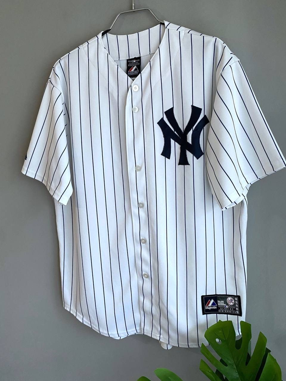MLB × Majestic × New York Yankees Majestic MLB Baseball Jersey New York Yankees, Size L Size US L / EU 52-54 / 3 - 3 Thumbnail