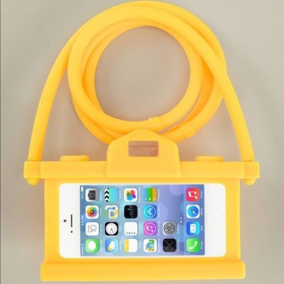Moschino Moschino Barbie Yellow Camera Crossbody Phone Carrying Case Size ONE SIZE - 11 Thumbnail