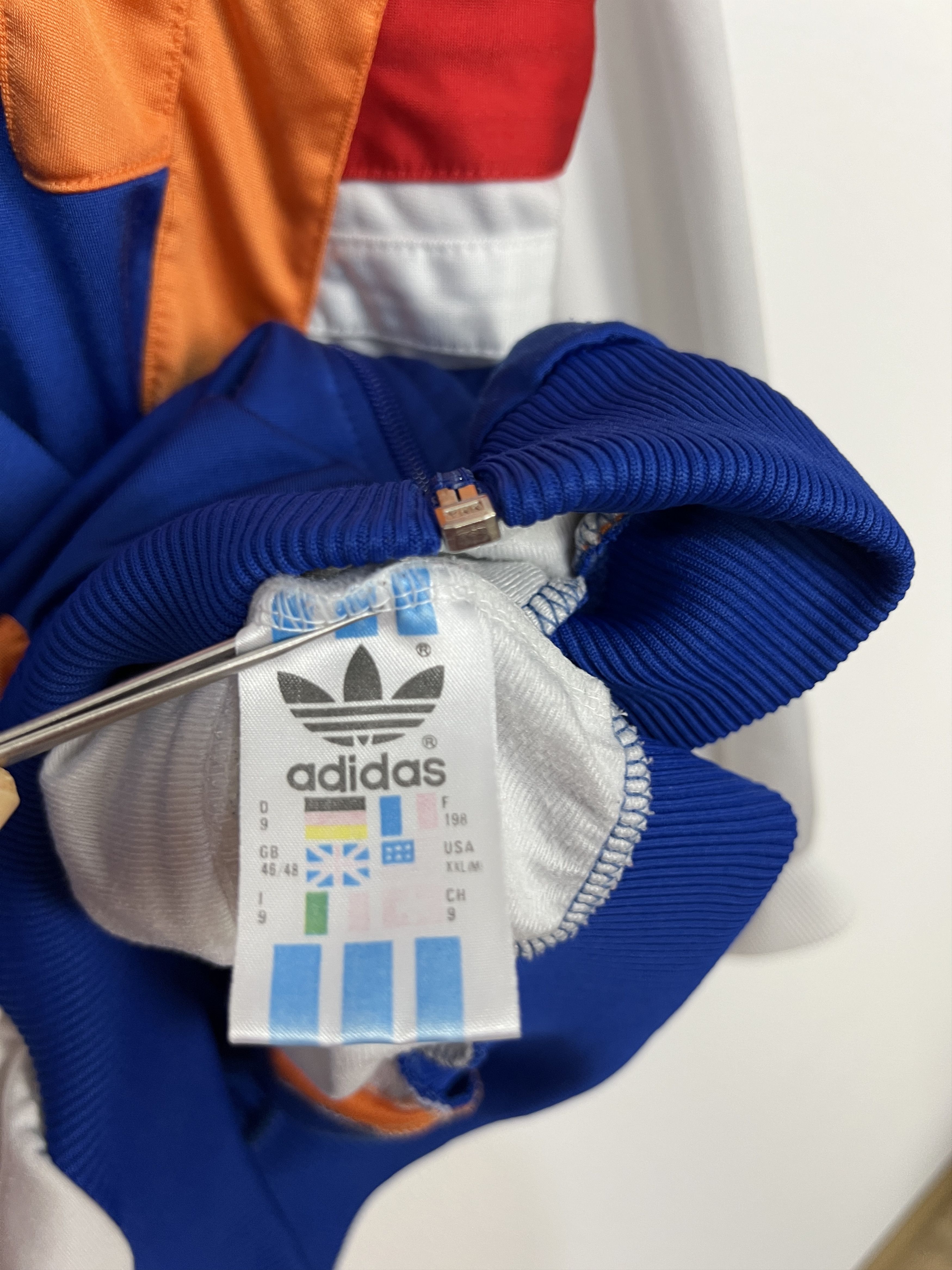 Adidas Vintage 90's Netherland Football Jacket Holland Track Top Size US XL / EU 56 / 4 - 7 Thumbnail