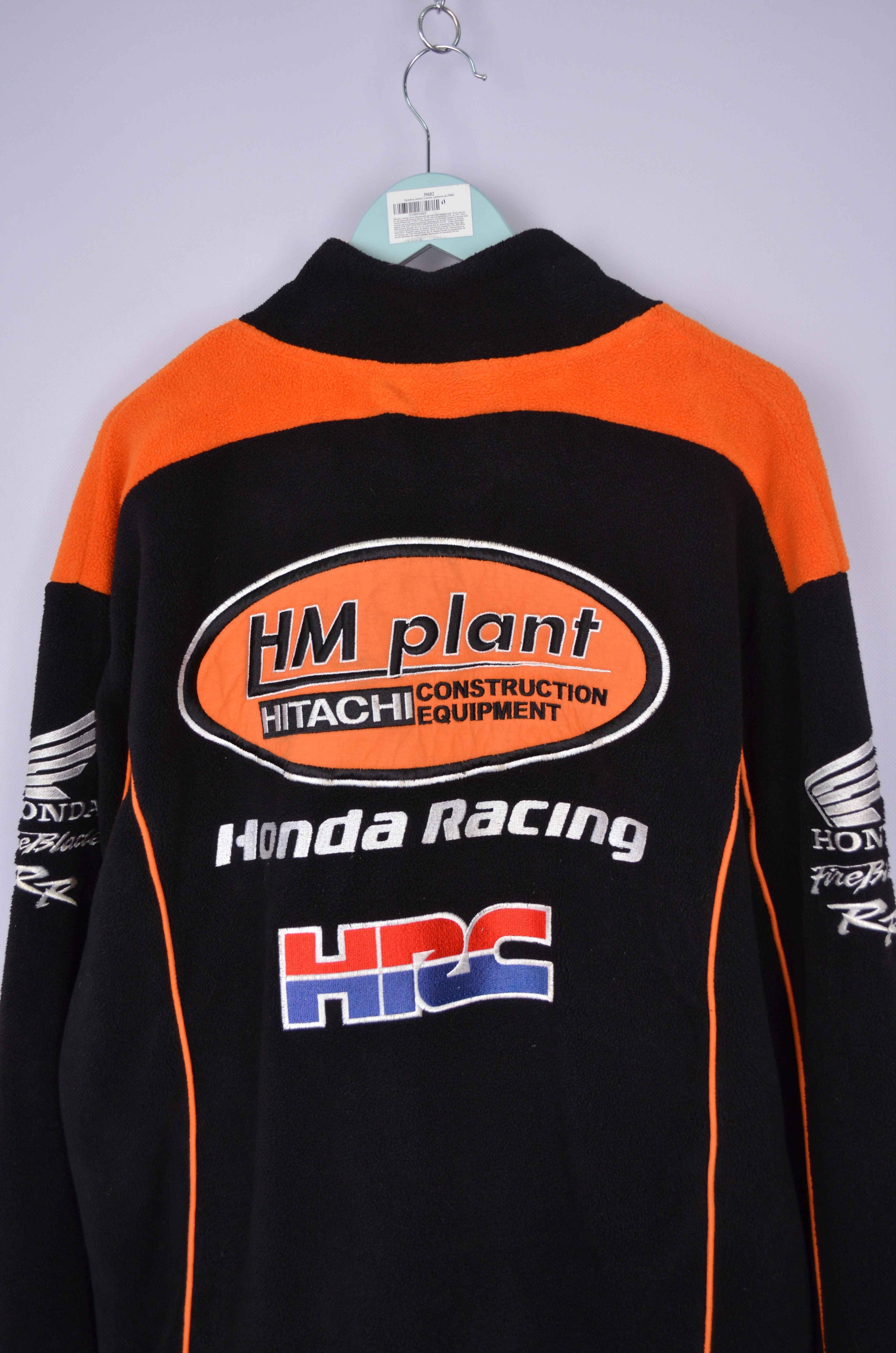 Honda Honda Michelin Hitachi FireBlade RR Full Zip Fleece Jacket Size US XL / EU 56 / 4 - 9 Thumbnail