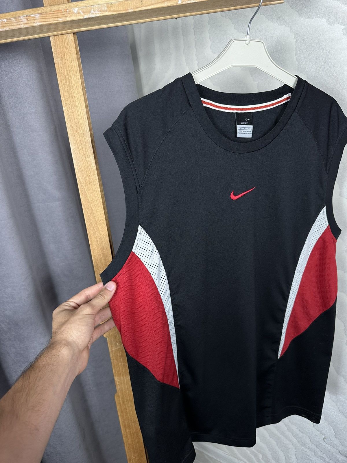 Nike × Vintage Nike Dry Fit Tank Top Size US XL / EU 56 / 4 - 4 Thumbnail