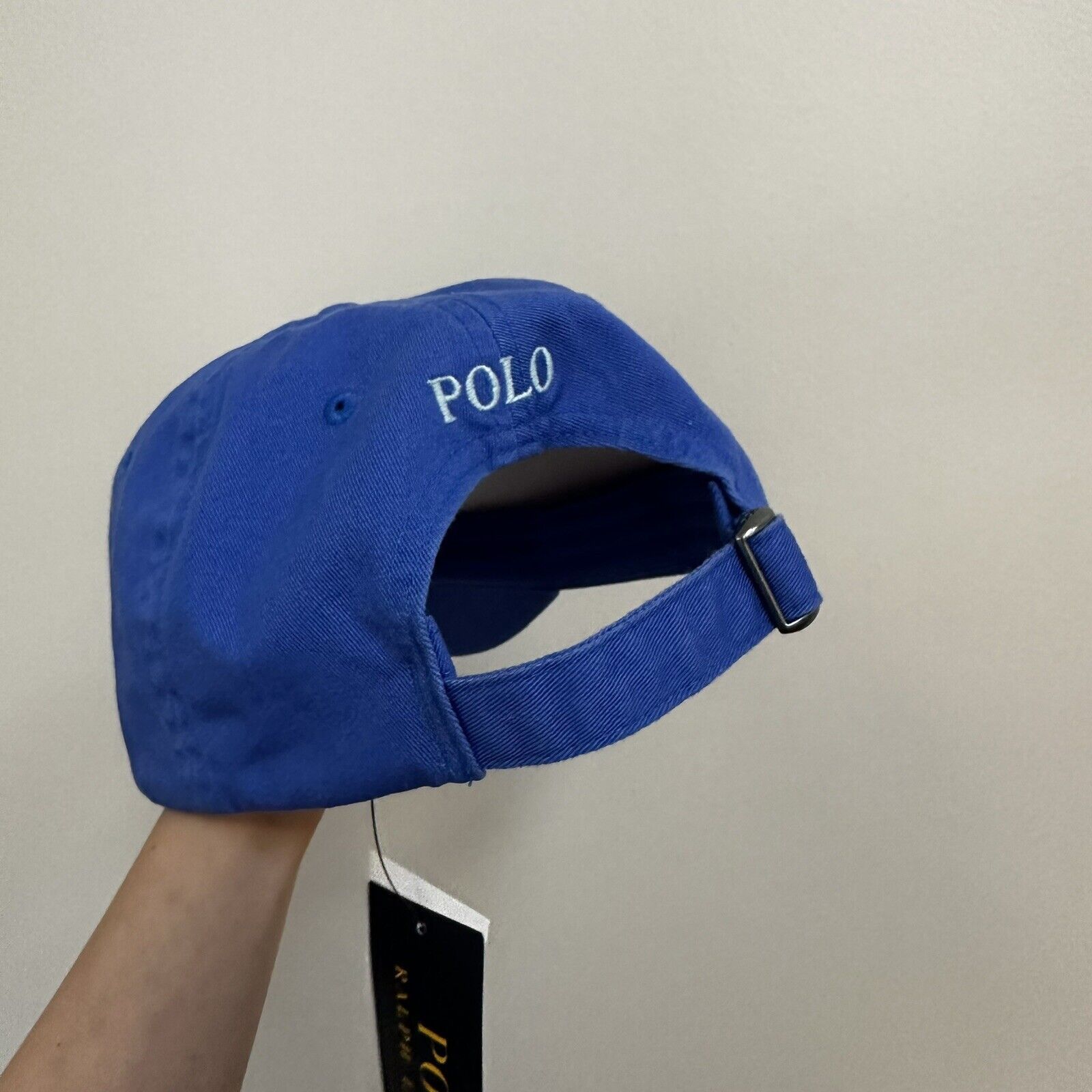 Polo Ralph Lauren New POLO RALPH LAUREN Unisex Cotton Chino Ball Cap Hat Blue Size ONE SIZE - 5 Thumbnail