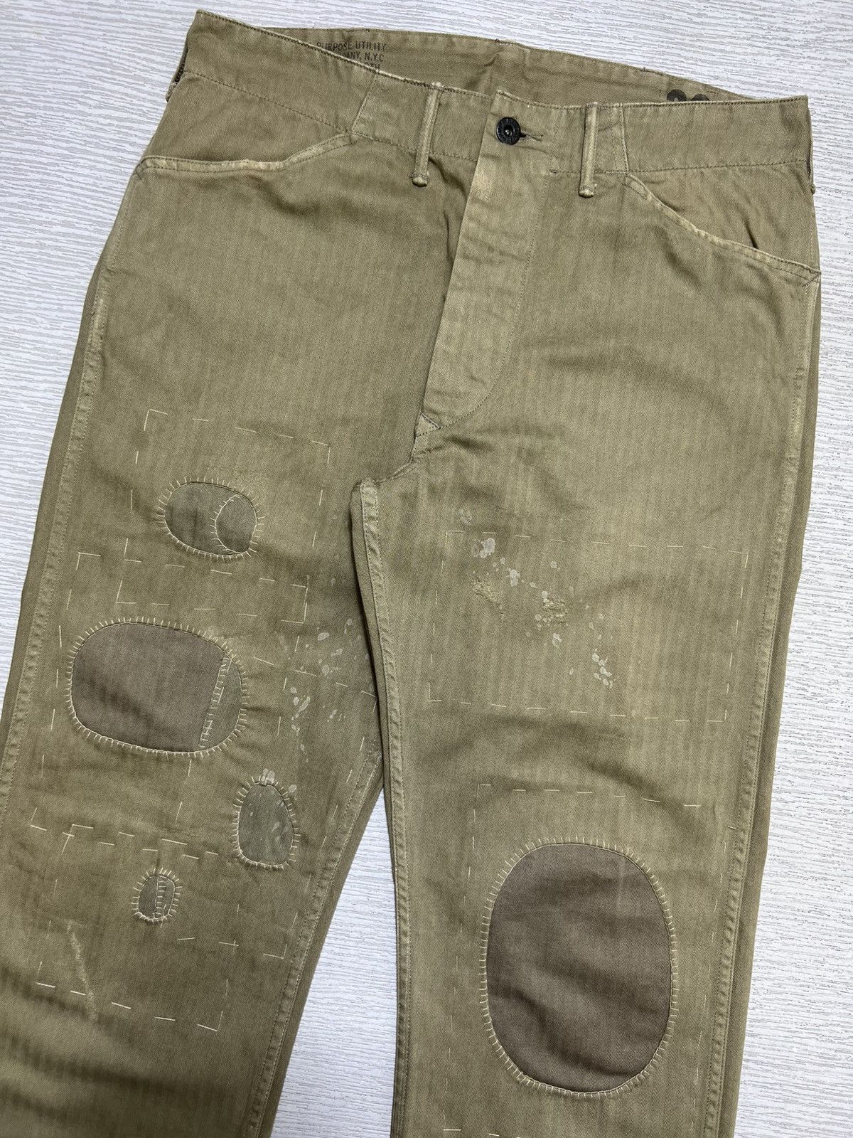 RRL Ralph Lauren RRL Ralph Lauren - Double RL U.S Military Distressed Pants Size US 30 / EU 46 - 3 Thumbnail