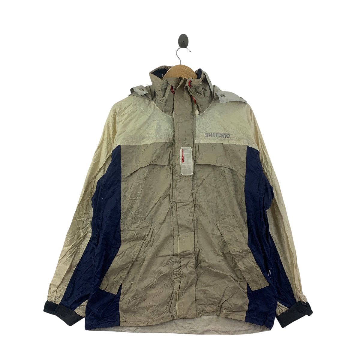 Vintage SHIMANO Wind Breaker Gear Fishing Outdoor Jacket Size US L / EU 52-54 / 3 - 1 Thumbnail