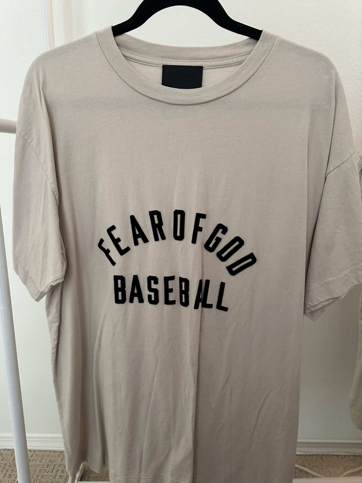 Fear of God Fear of God Baseball Tee - Beige - L Size US L / EU 52-54 / 3 - 1 Thumbnail