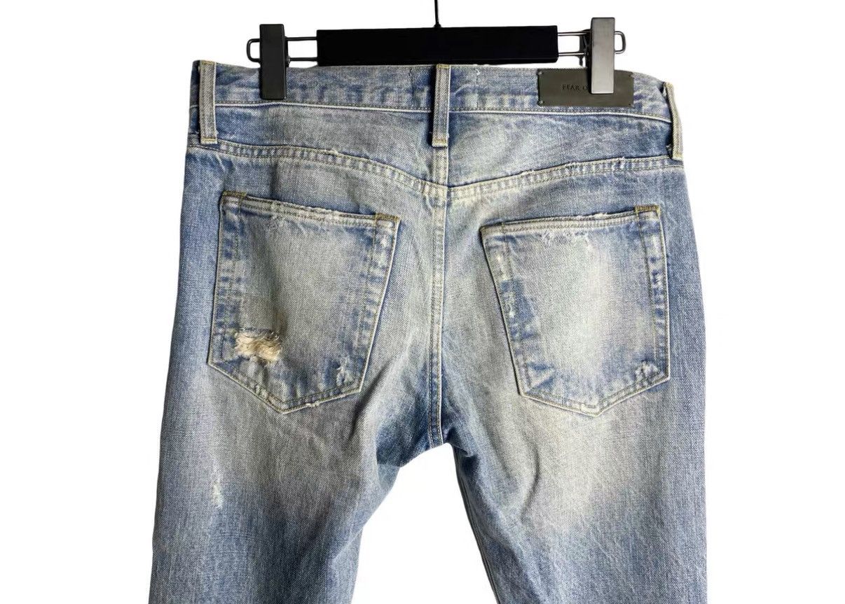 Fear of God Fear Of God 4th Original Distressed Denim Jeans J31 Size US 30 / EU 46 - 4 Thumbnail