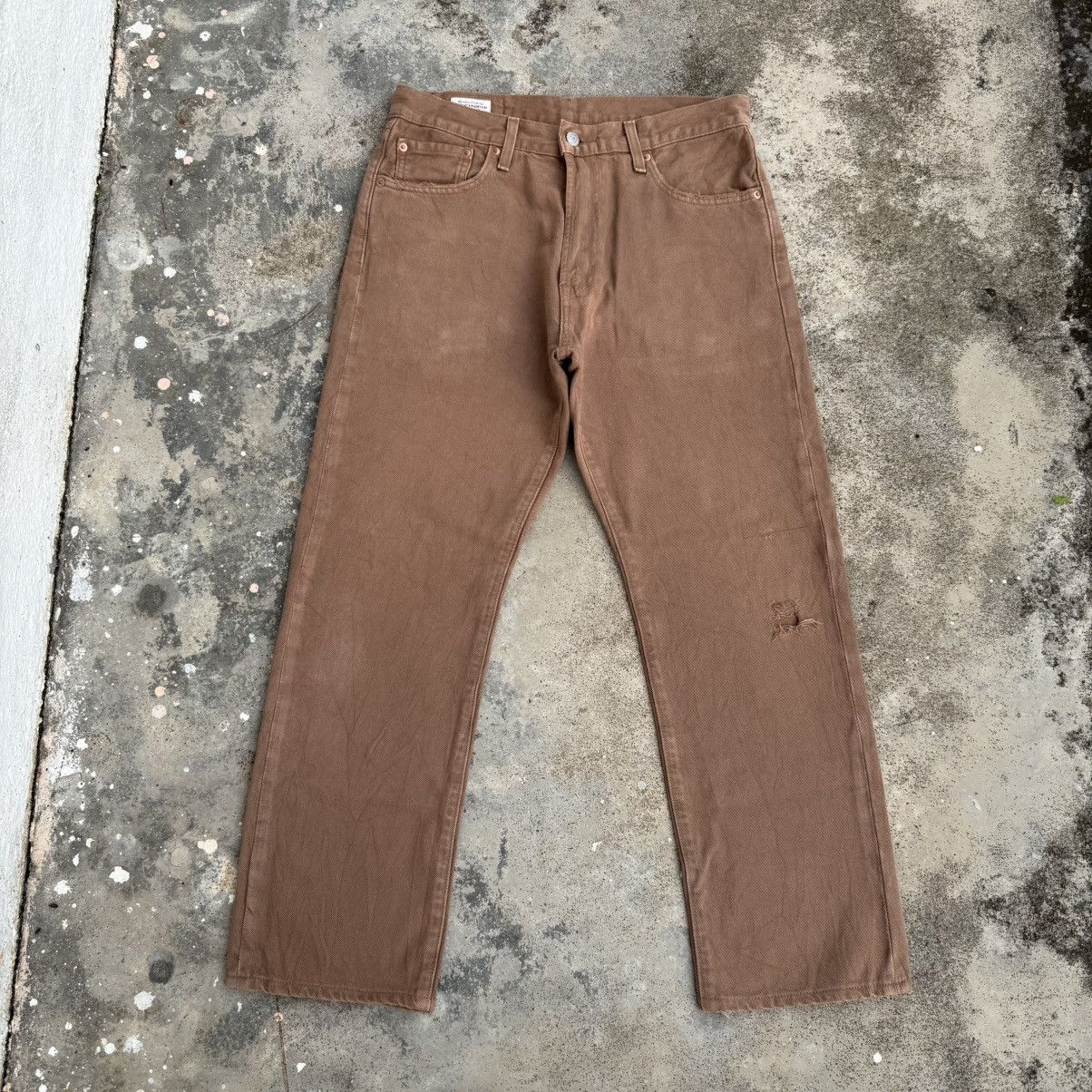 Levi's LEVI'S PREMIUM BROWN DENIM JEAN PANTS Size US 31 - 1 Thumbnail