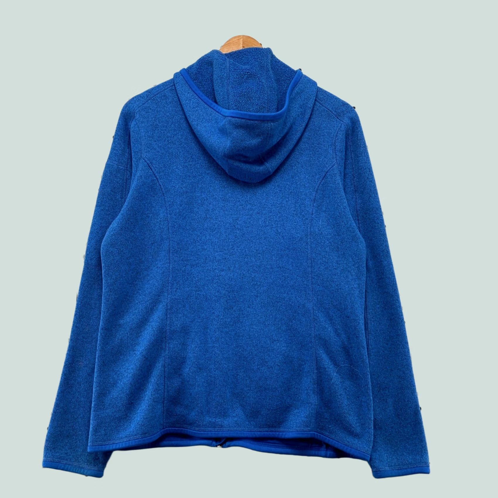 Patagonia Patagonia Better Sweater Hoodie Womens L Blue Full Zip Fleece Jacket Size L / US 10 / IT 46 - 1 Thumbnail