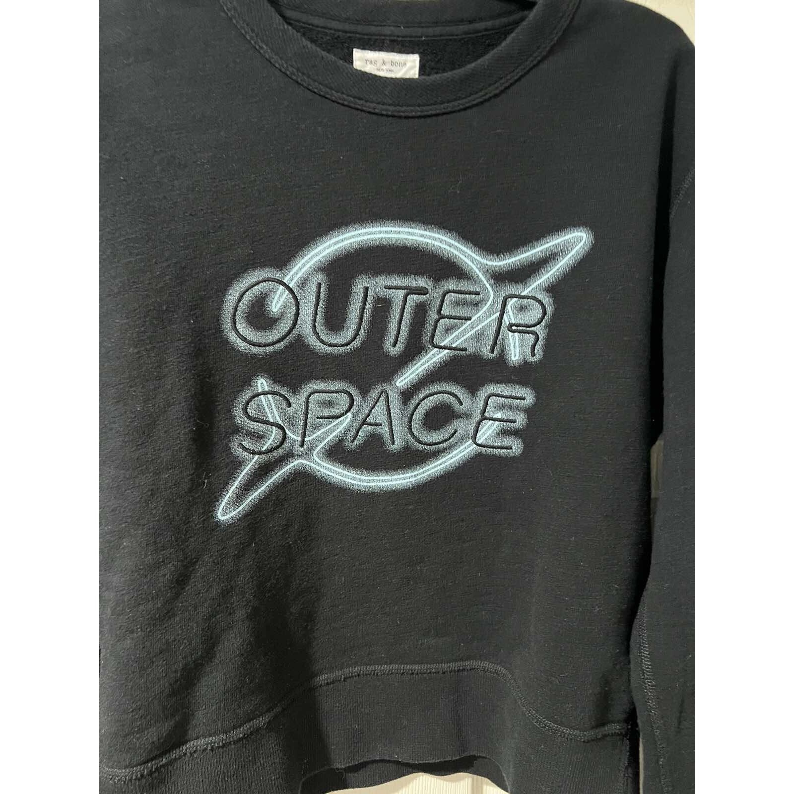 Rag & Bone RAG & BONE FRENCH TERRY SWEATSHIRT cotton Pet SA001360 Size S / US 4 / IT 40 - 4 Thumbnail