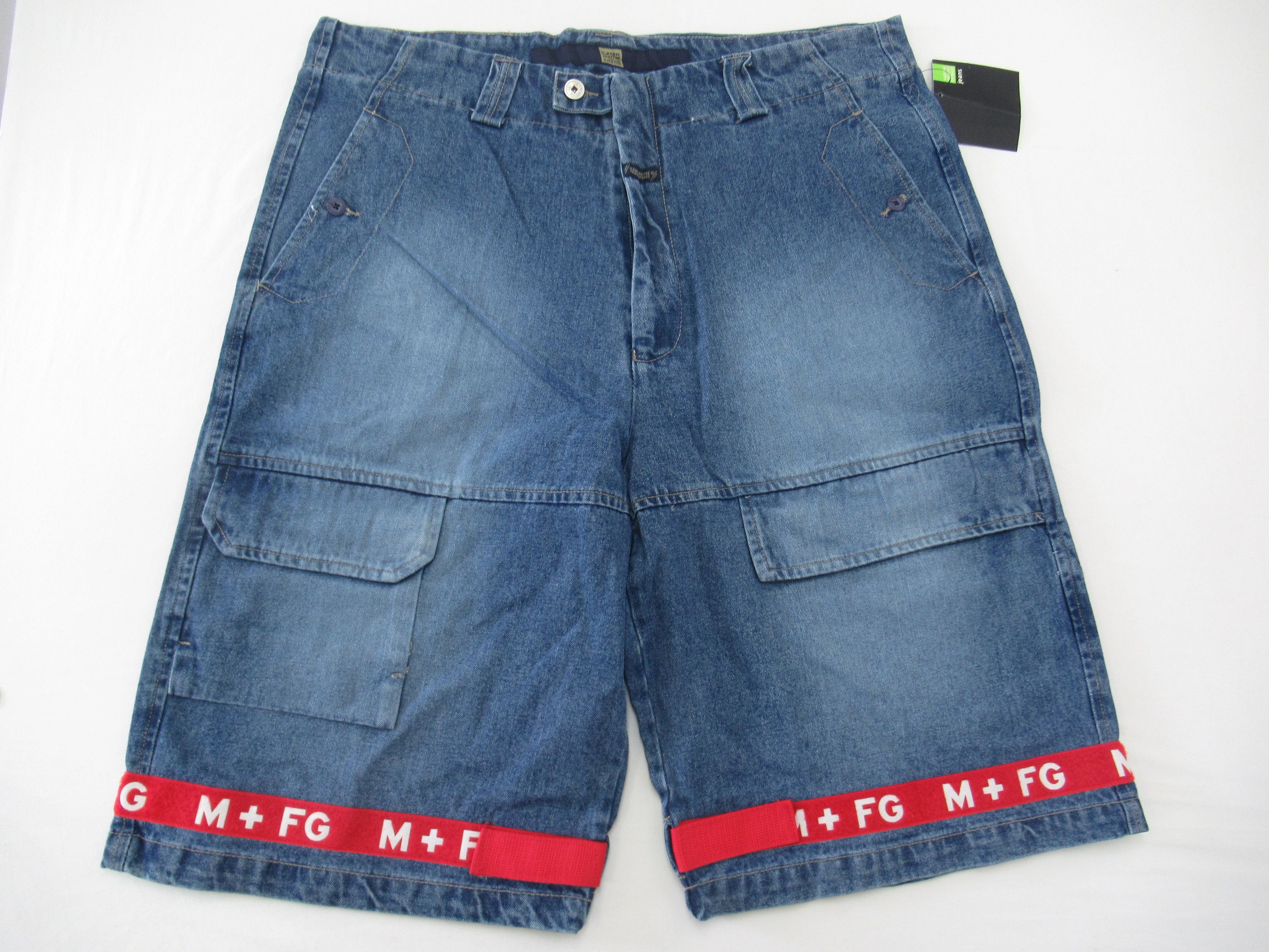 image of Marithe Francois Girbaud Mfg Vintage Jorts 40 in Red, Men's