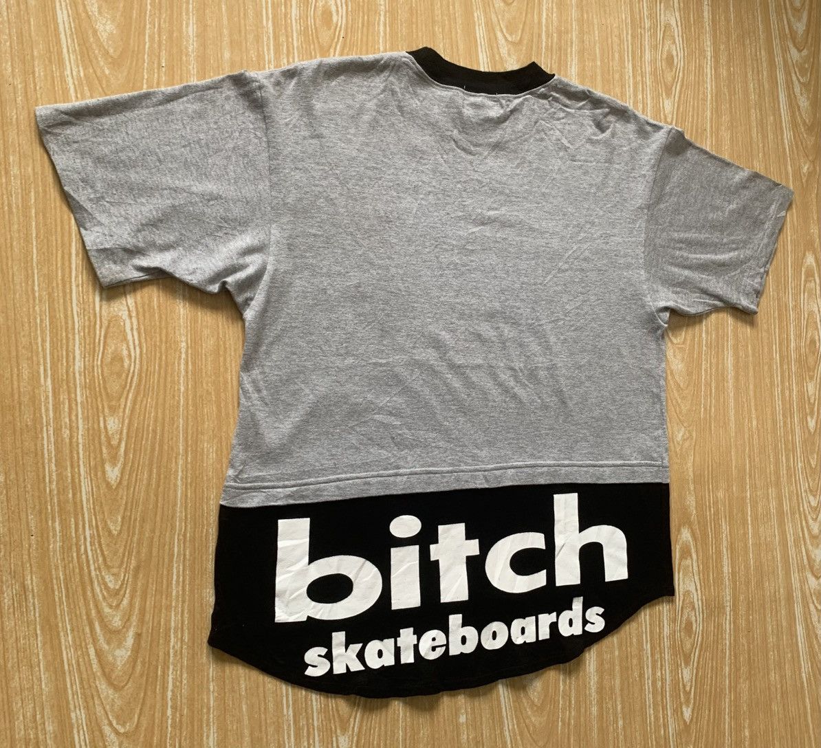 Japanese Brand 🔥 Bitch Skateboards 2 Layer Youth Made In Japan T Shirt Size M / US 6-8 / IT 42-44 - 7 Thumbnail
