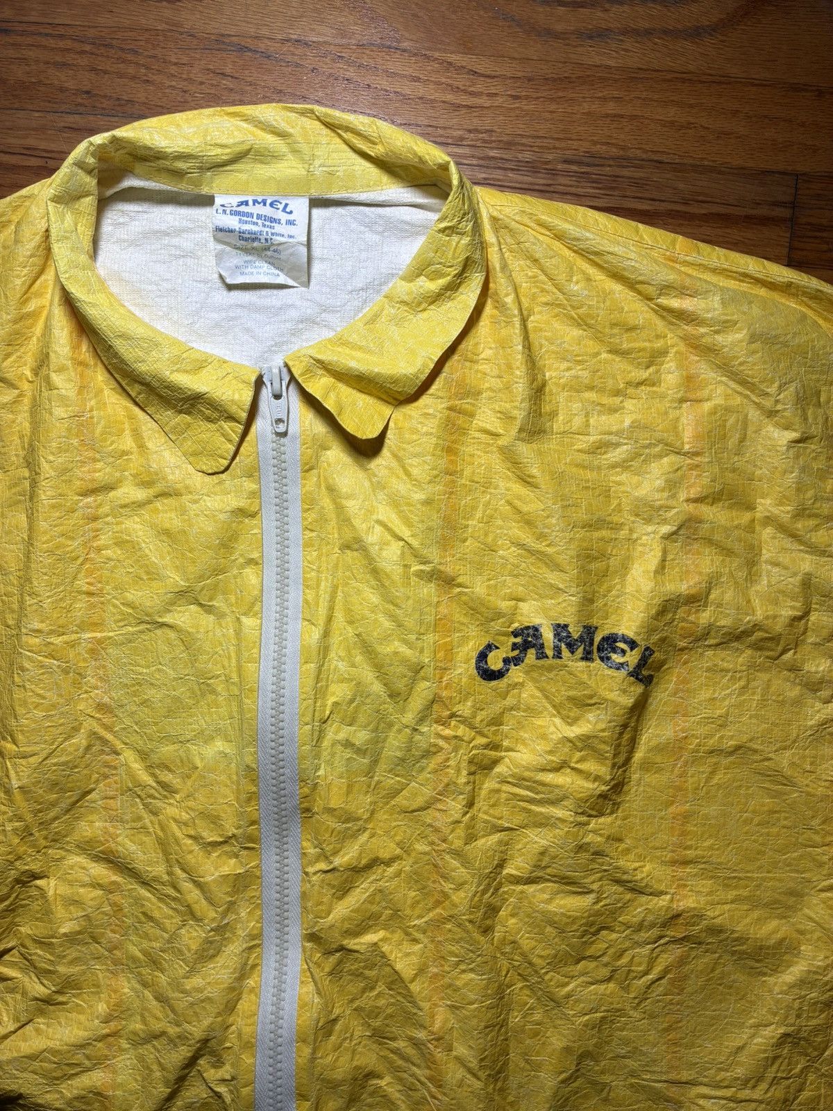 Camel Camel 90s Zip Up Aop Windbreaker Size US L / EU 52-54 / 3 - 4 Thumbnail