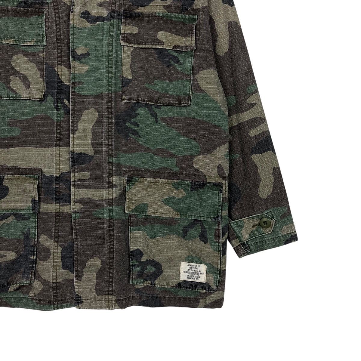 Vintage 📌Vintage Chore Military Jacket Cube Sugar Size US M / EU 48-50 / 2 - 6 Thumbnail