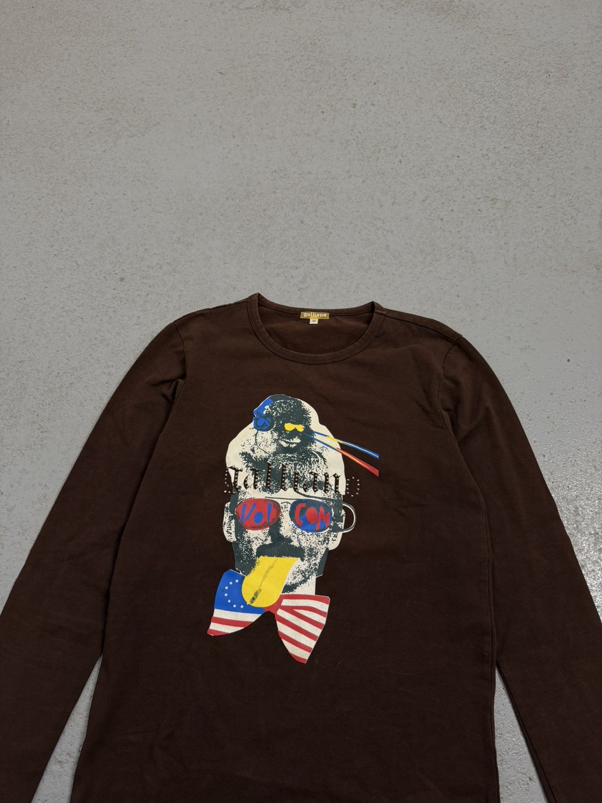 John Galliano Vintage 00s John Galliano Vol com Rhinestones Longsleeve Size M / US 6-8 / IT 42-44 - 2 Thumbnail