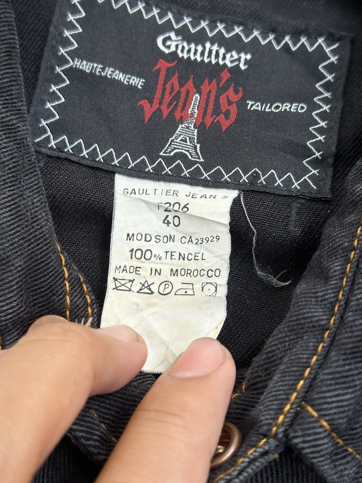 Jean Paul Gaultier 90s Gaultier Jeans by Jean Paul Gaultier Denim Jacket Size US XS / EU 42 / 0 - 12 Thumbnail