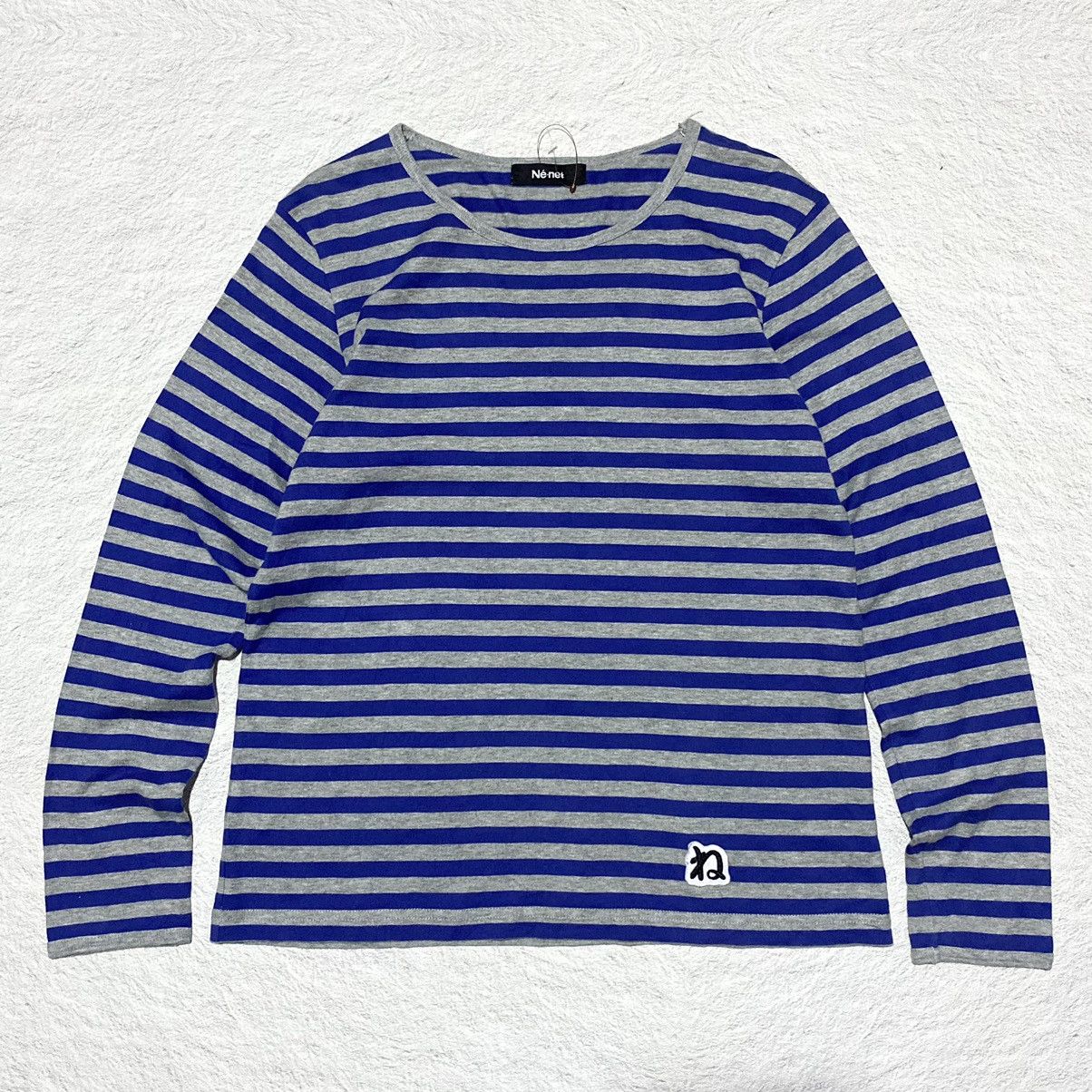 Issey Miyake 🔥SALE🔥 Iseey Miyake ne-net stripe longsleeve Size US M / EU 48-50 / 2 - 1 Thumbnail