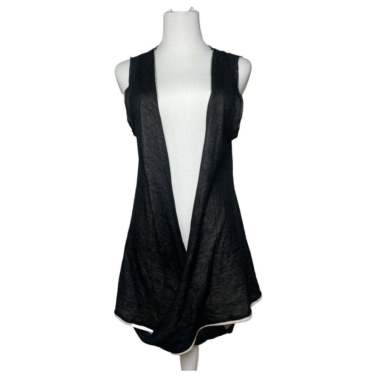 Issey Miyake Black Wool Top Size M / US 6-8 / IT 42-44 - 1 Thumbnail