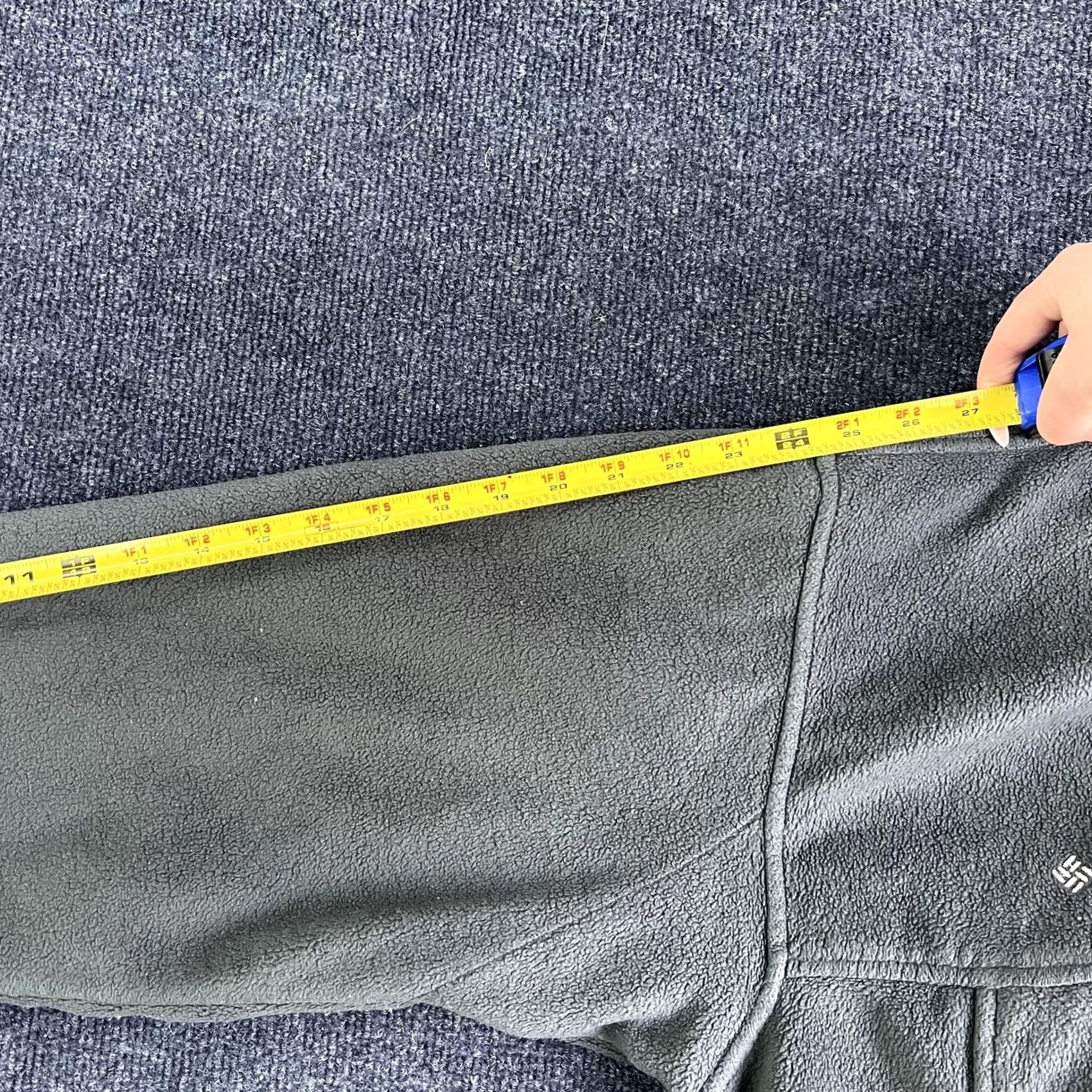Vintage Columbia Jacket Mens 2XL Gray Fleece Full Zip Stand Collar Pockets Outdoor Warm - Windbreaker Casual, Zip, Embroidered Logo, Regular Fit, 2XL Mens Size US XXL / EU 58 / 5 - 6 Thumbnail