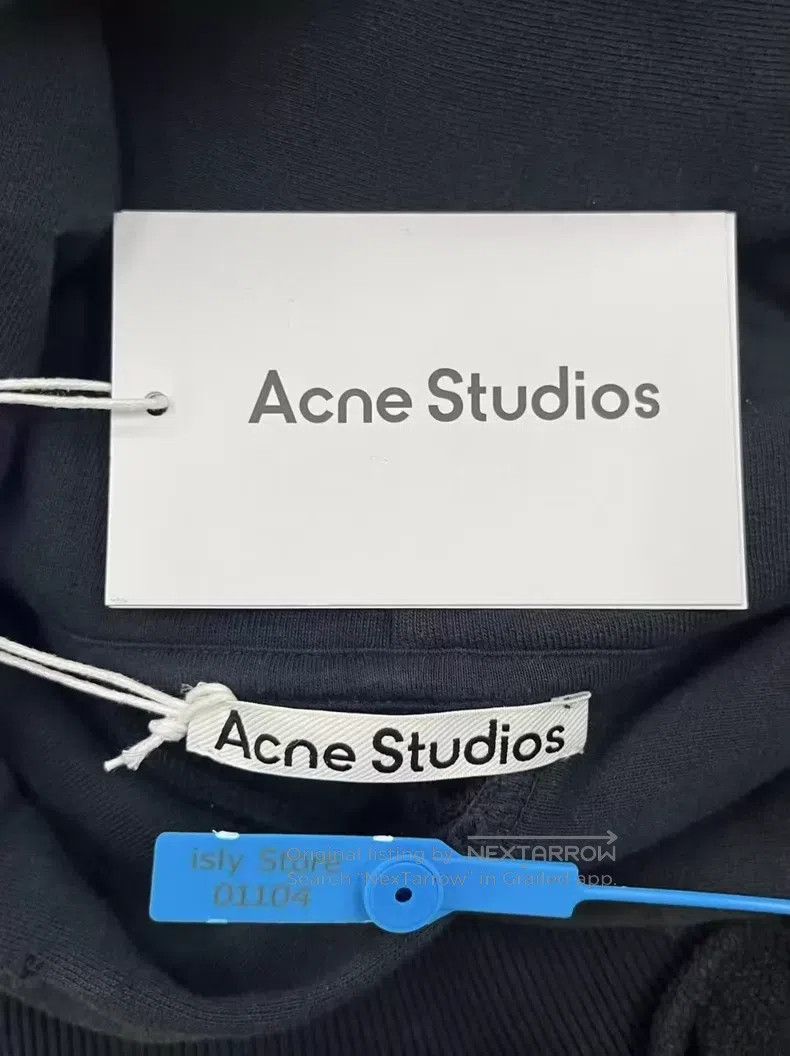 Acne Studios Acne Studios 1996 series solid color lettered hooded long- Size US S / EU 44-46 / 1 - 4 Thumbnail
