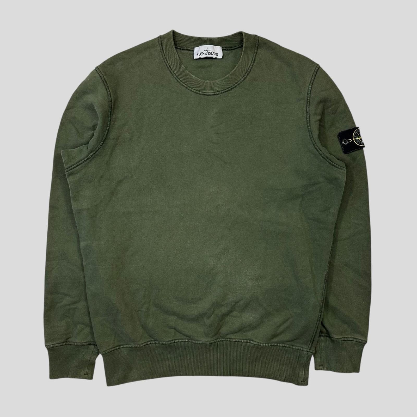 Stone Island Stone Island Green Crewneck - M/L Size US M / EU 48-50 / 2 - 1 Thumbnail