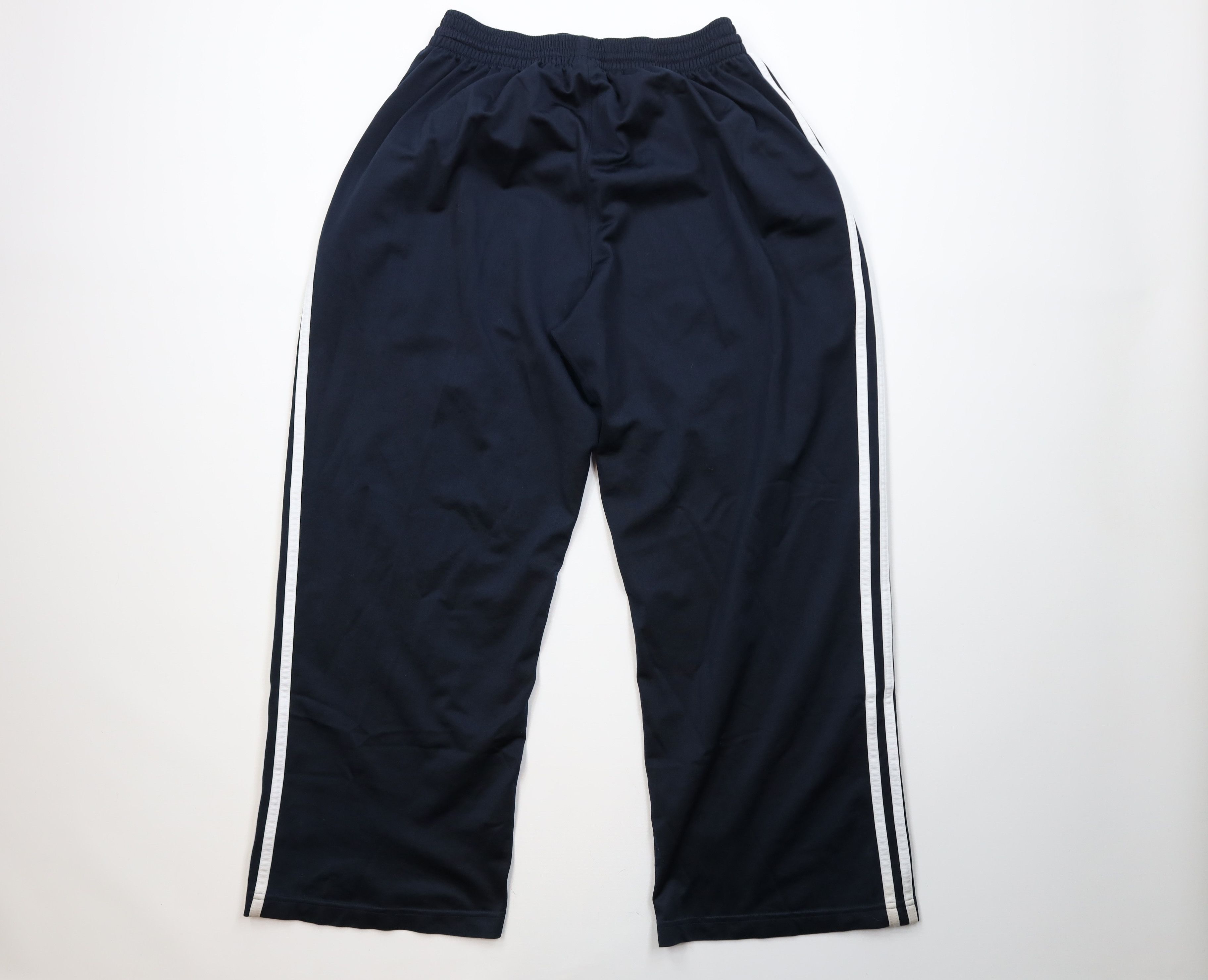 Adidas Vintage Y2K Adidas Wide Leg Sweatpants Pants Navy Blue Size US 36 / EU 52 - 10 Thumbnail