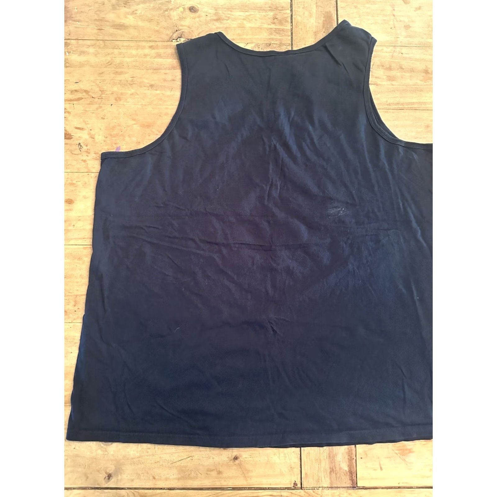 Vintage DAY Biker Tank Top Men’s 2XL Motorcycle Black T-Shirt Shirt Adult Regular Black Mens Biker Dad Like A Regular Dad But Bada76074 90s? Size US XXL / EU 58 / 5 - 4 Thumbnail