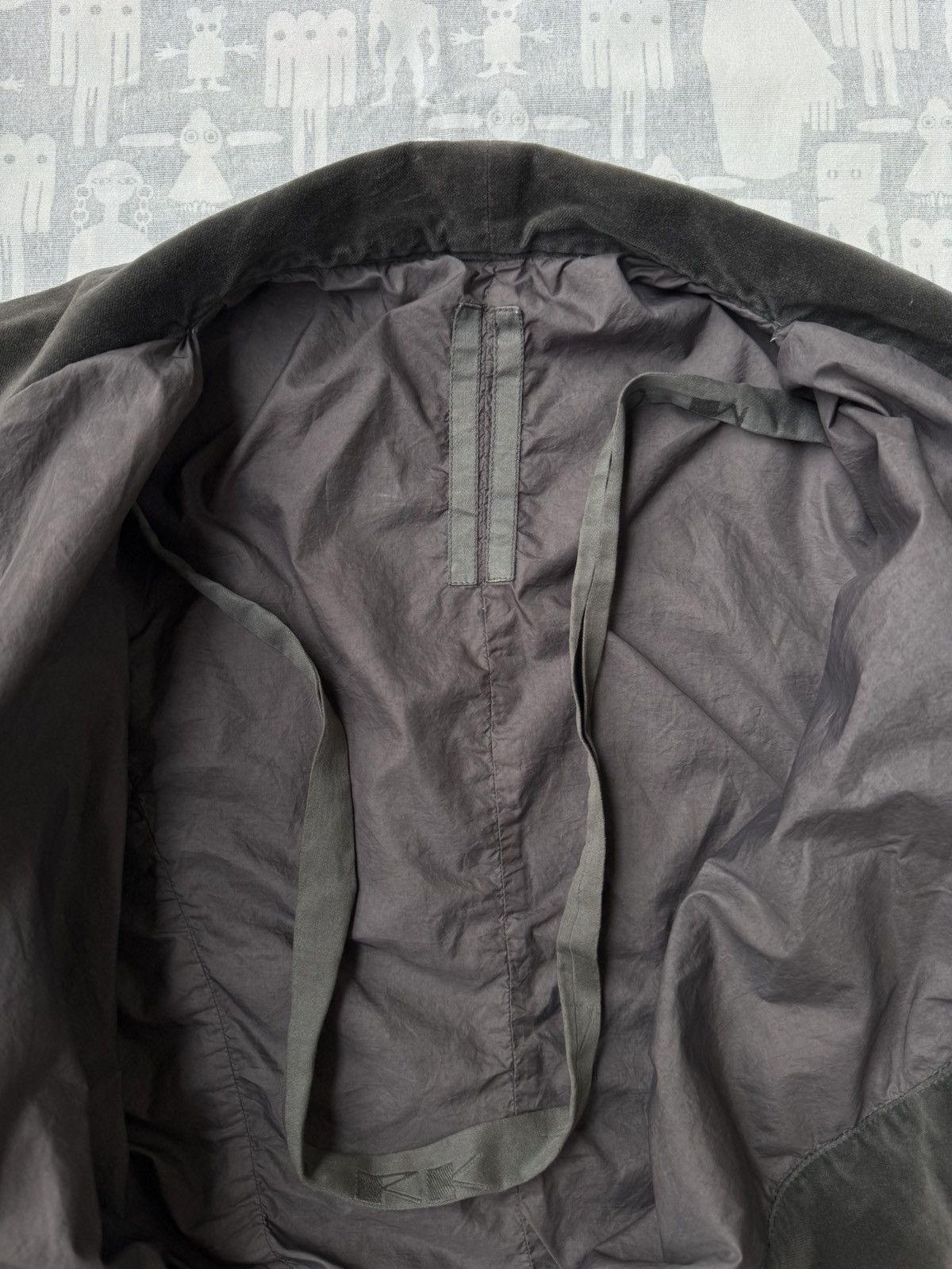 Rick Owens Rick Owens 2000's Velvet Cotton Trucker Jacket Size M / US 6-8 / IT 42-44 - 8 Thumbnail