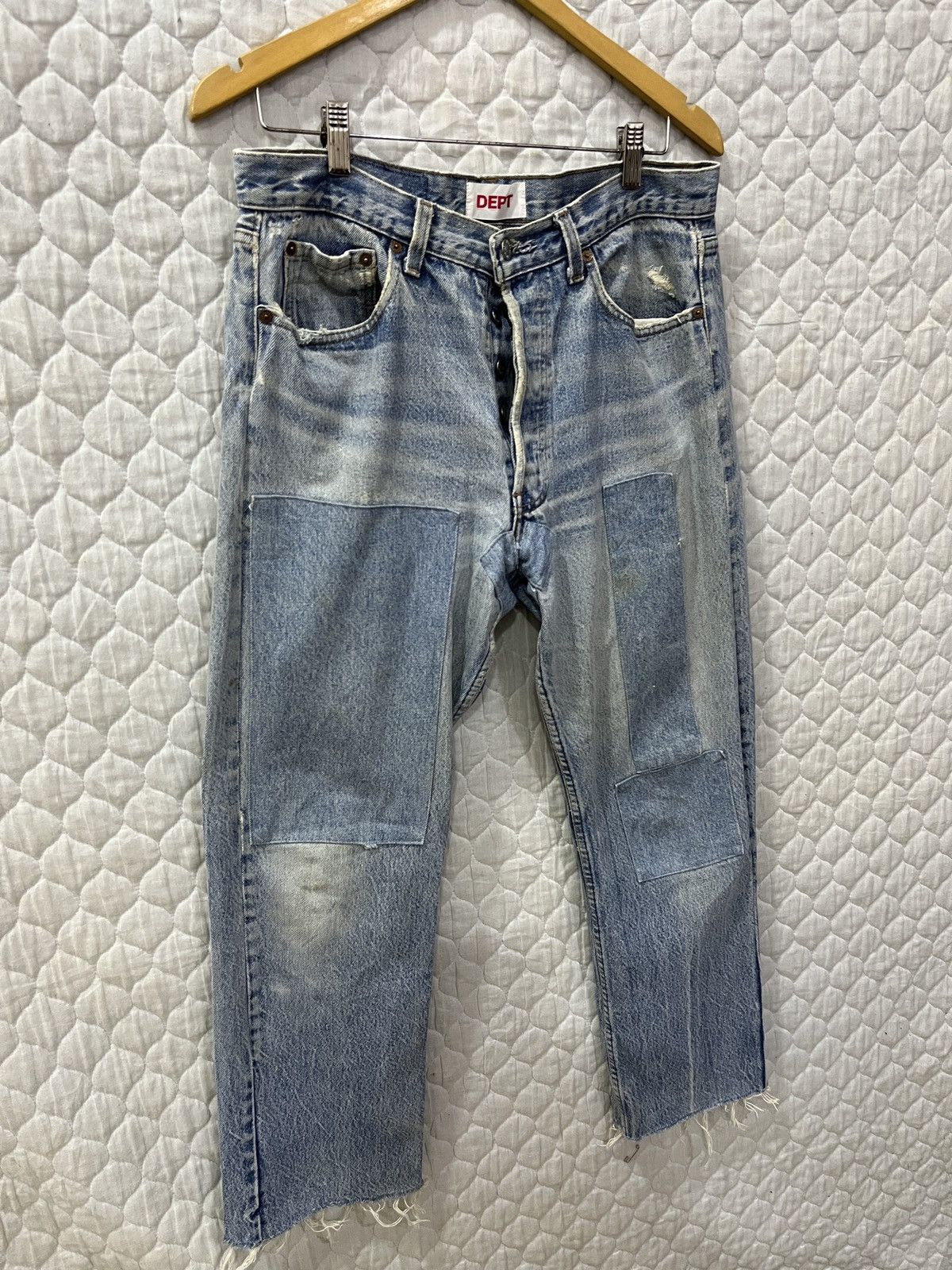 Levi's 🔥🔥🔥RARE LEVIS X DEPT JAPAN DENIM Size US 33 - 3 Thumbnail
